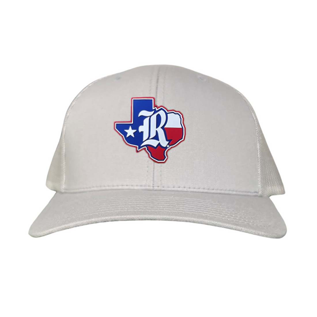 Rice University Old R Texas Flag Rubber Patch Hat