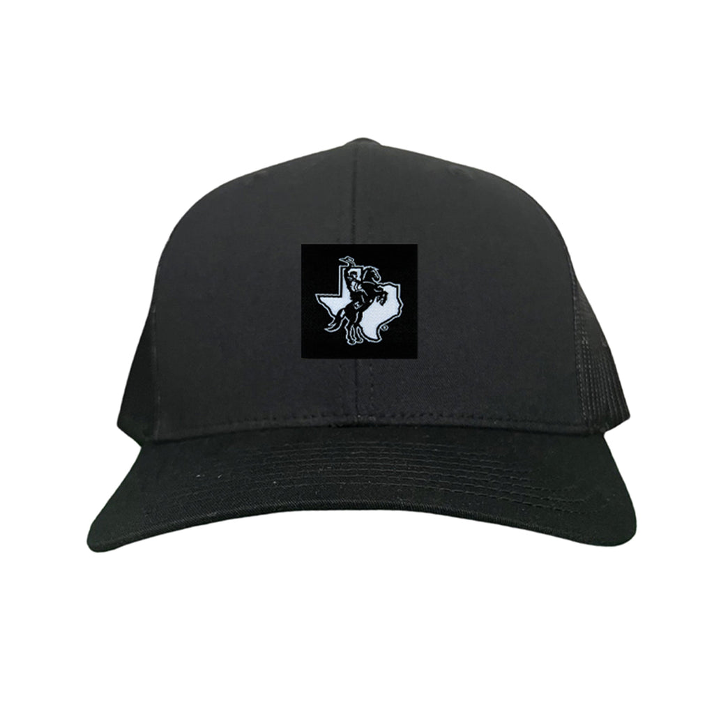 Tarleton State Texan Rider Black Label Logo Hat - Adjustable Cap