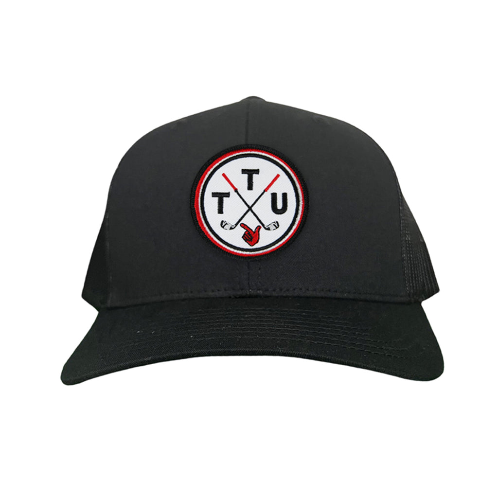 Texas Tech Golf Circle Patch Hat – Curved Bill Snapback