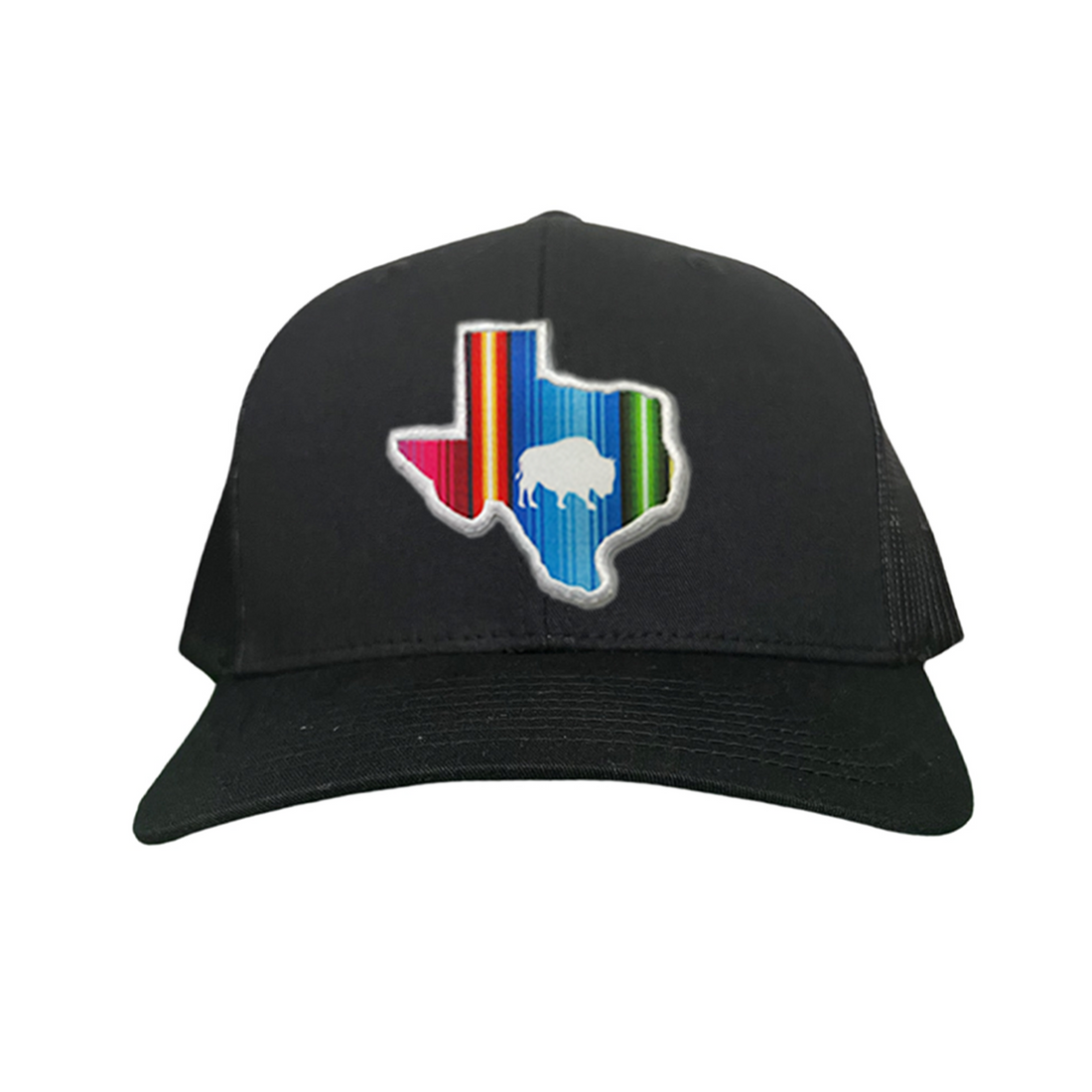 State of Texas Serape Baseball Cap with Adjustable Snapback Closure