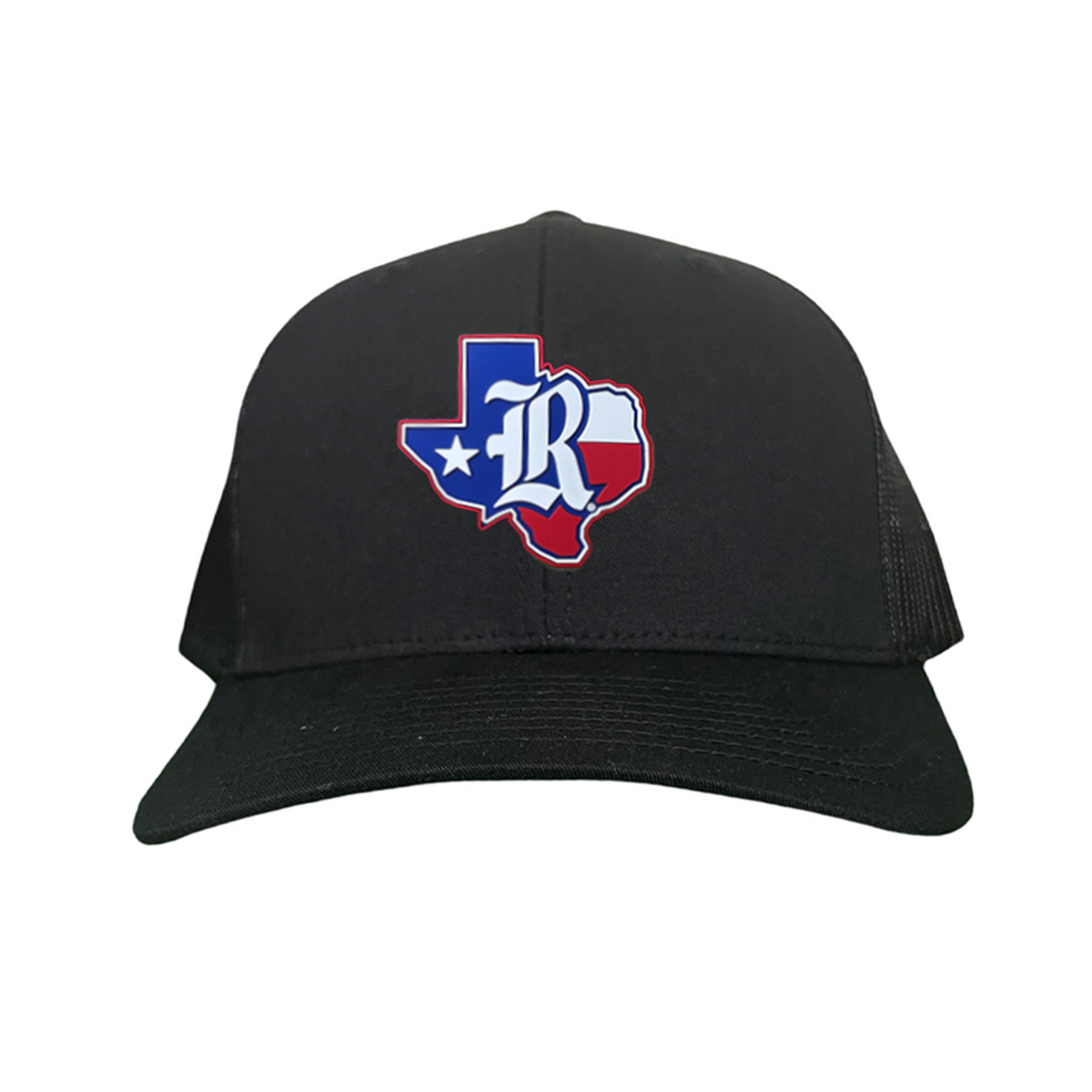 Rice University Old R Texas Flag Rubber Patch Hat