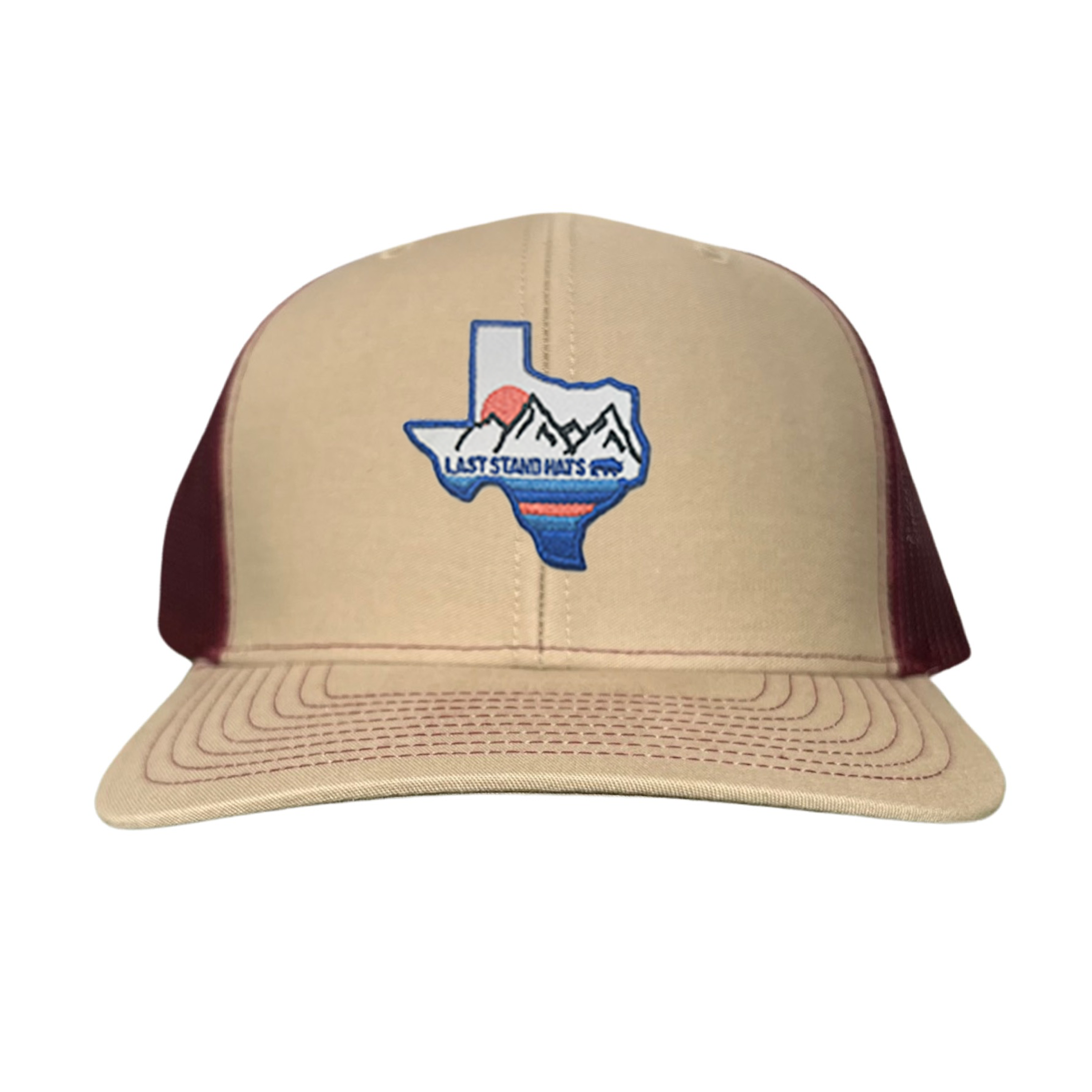 Texas Mountains Blue Graphic Hat - Classic Casual Cap