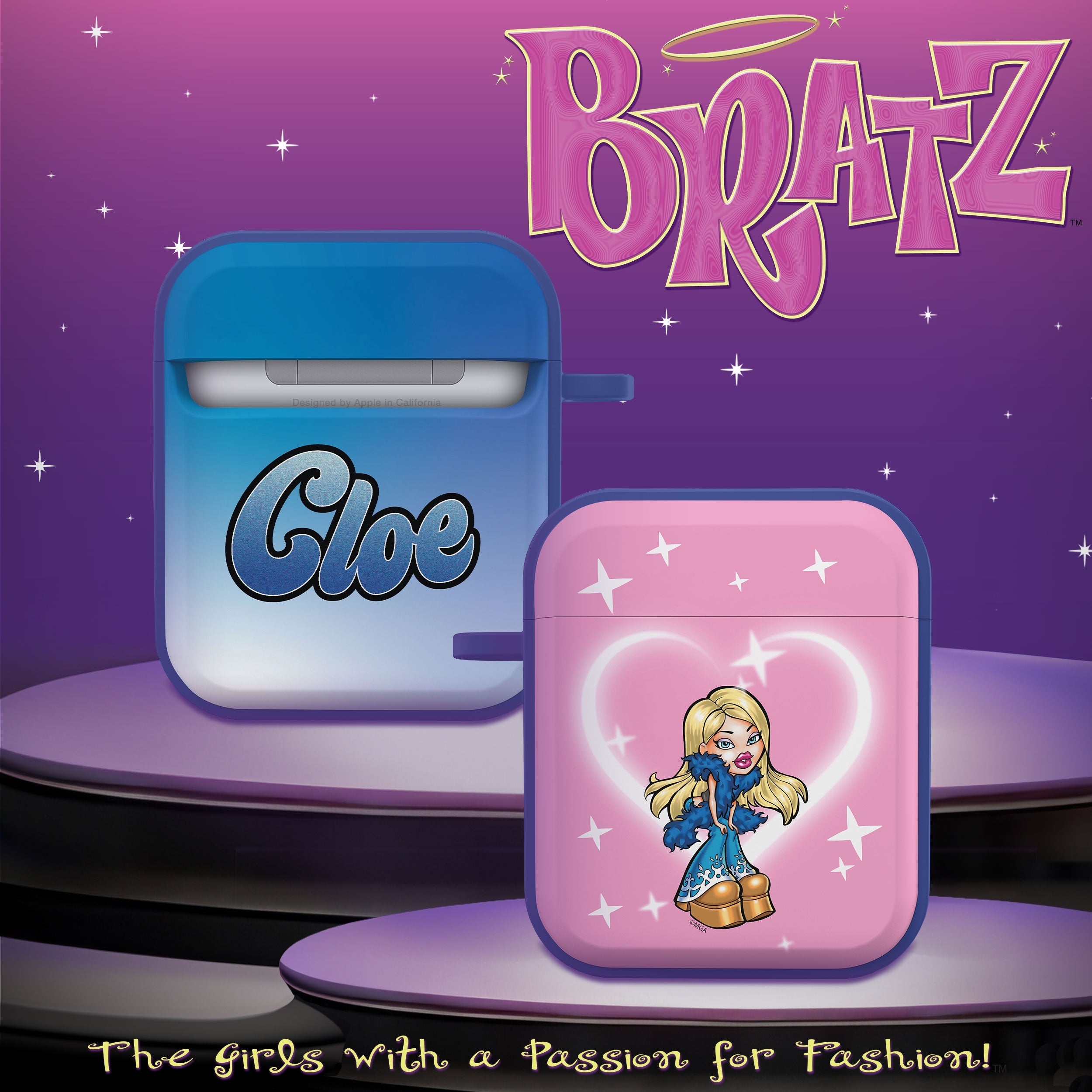 Bratz® Passion For Fashion HDX Apple AirPods Gen 1 & 2 Case Cover
