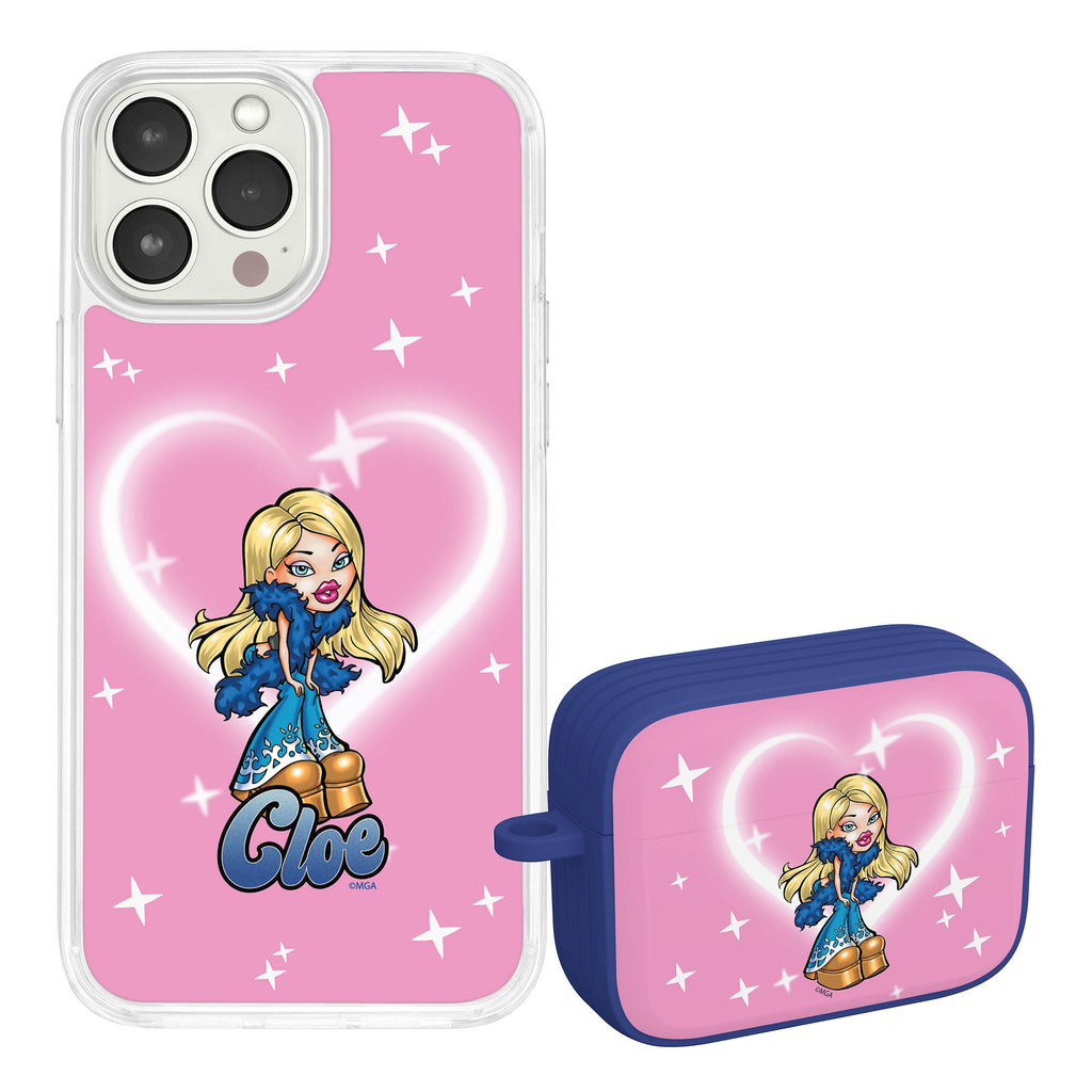 Bratz® Passion For Fashion HD Apple iPhone 15 Mag-Safe Phone Case and AirPods Pro Combo Package