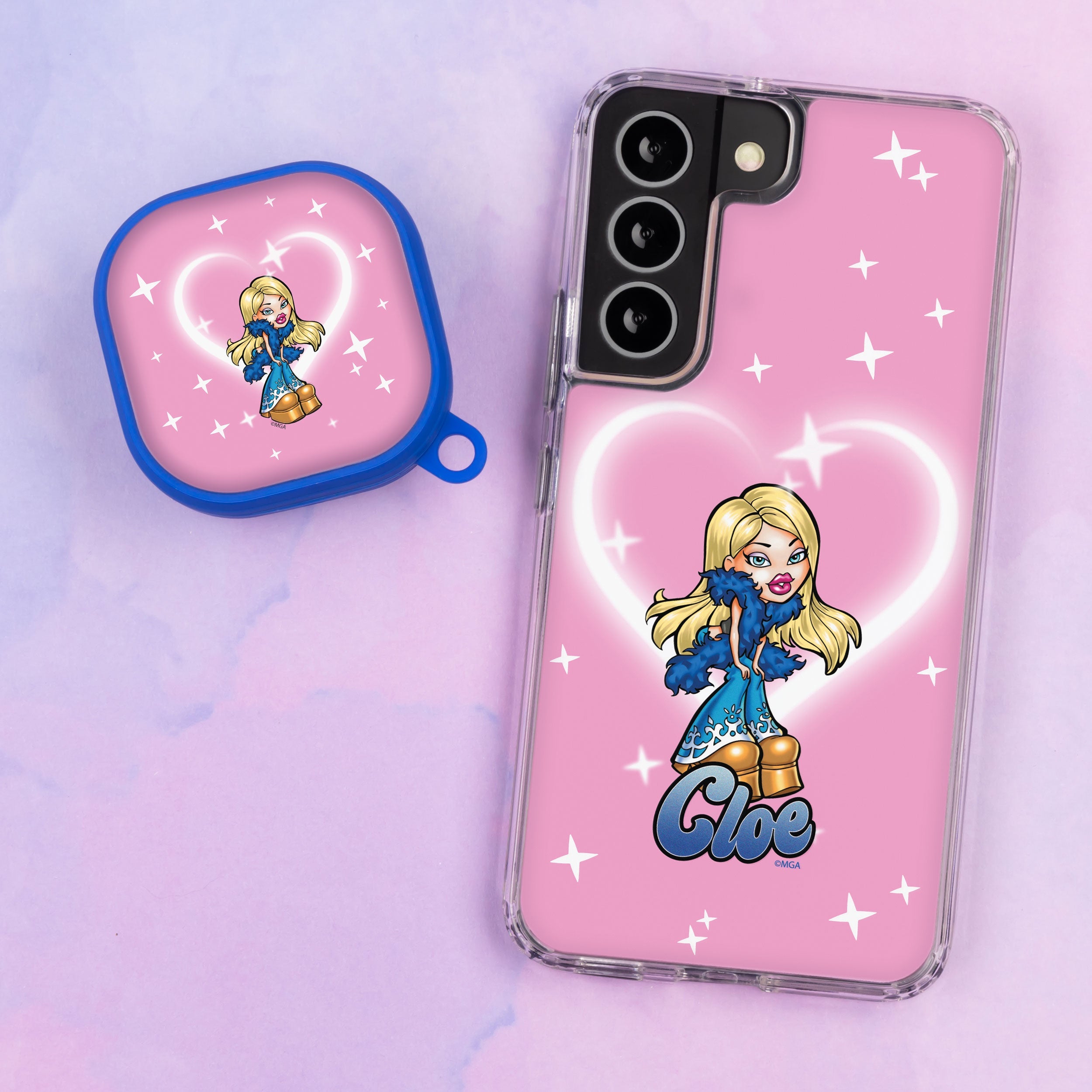 Bratz® Passion For Fashion HD Samsung Galaxy S22 Series and Buds Pro Combo Package