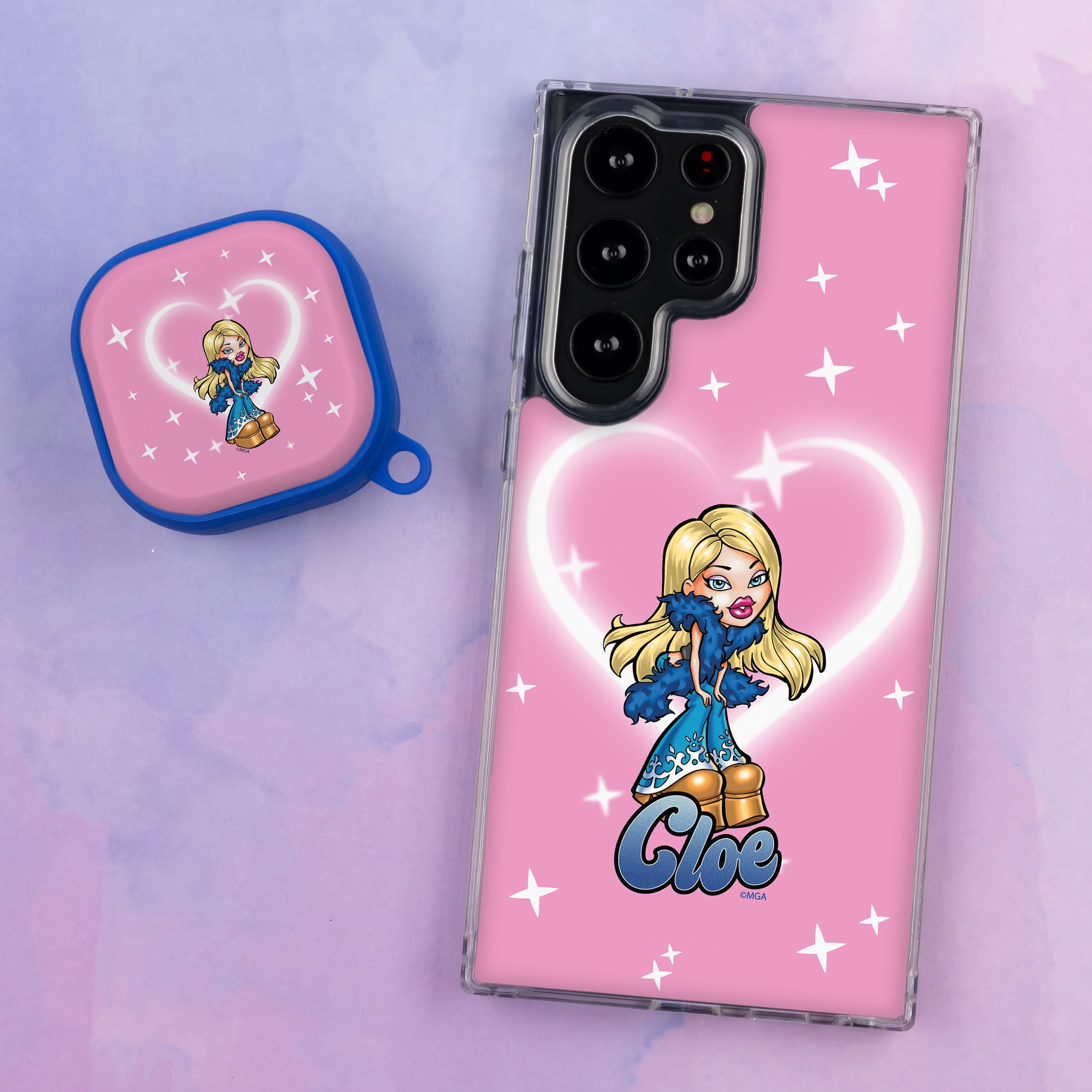 Bratz® Passion For Fashion HD Samsung Galaxy S22 Series and Buds Pro Combo Package