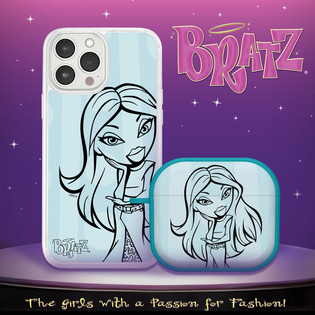 Bratz® Passion For Fashion HD Apple iPhone 14 Mag-Safe Phone Case and AirPods Gen 3 Combo Package