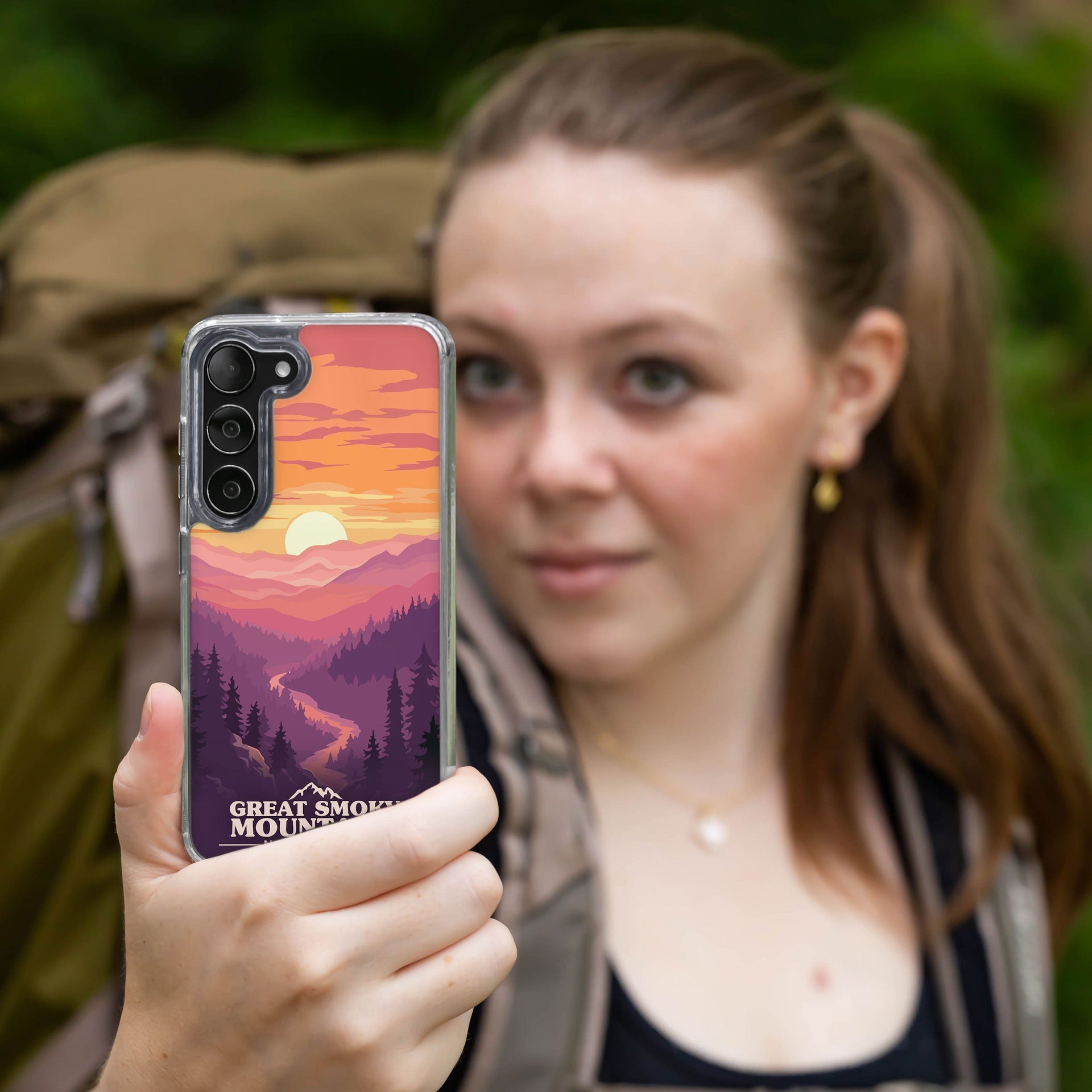 National Parks Great Smoky Mountains HD Samsung Galaxy S22 Phone Case