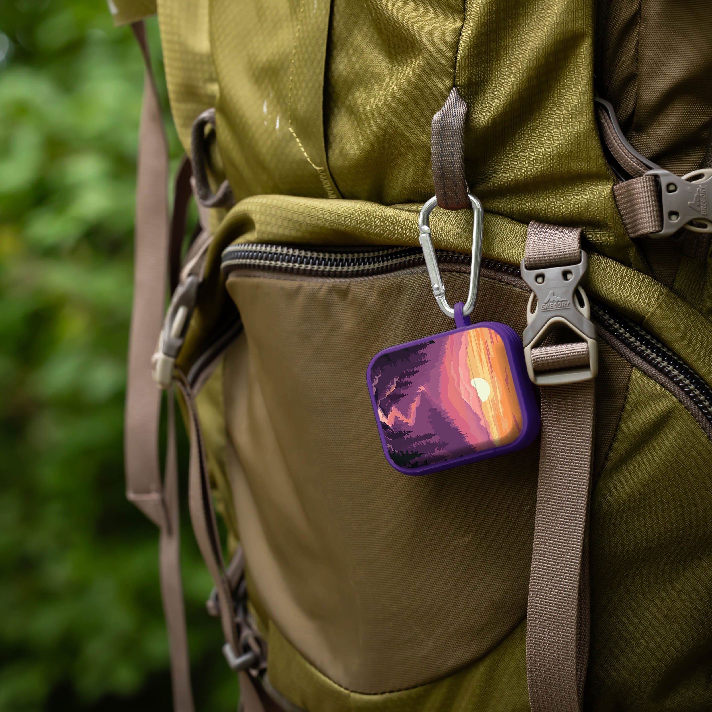 National Parks Great Smoky Mountains HDX Apple Airpods Gen 1 & 2 Case Cover