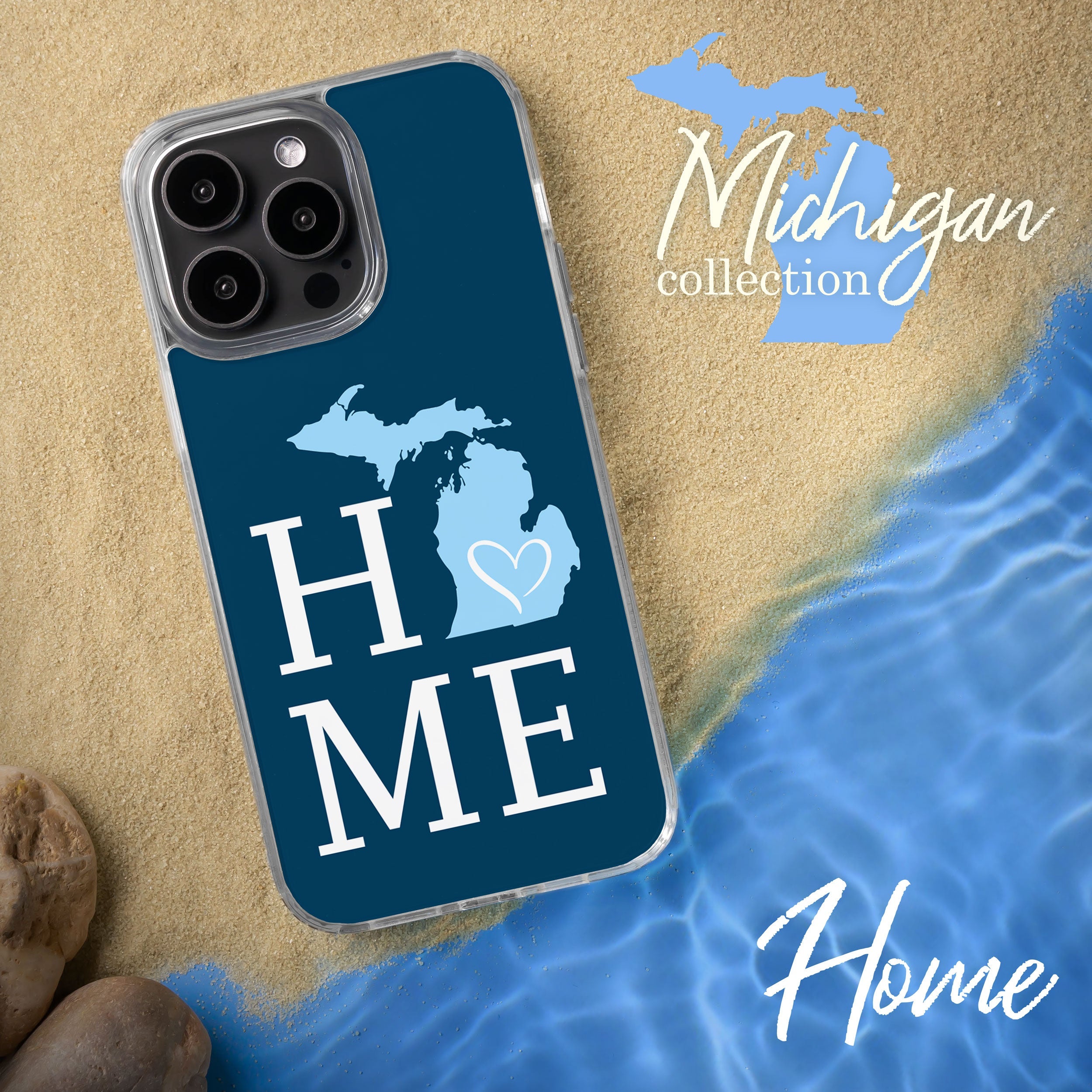 Michigan HD Apple iPhone 15 Series Mag-Safe Phone Case