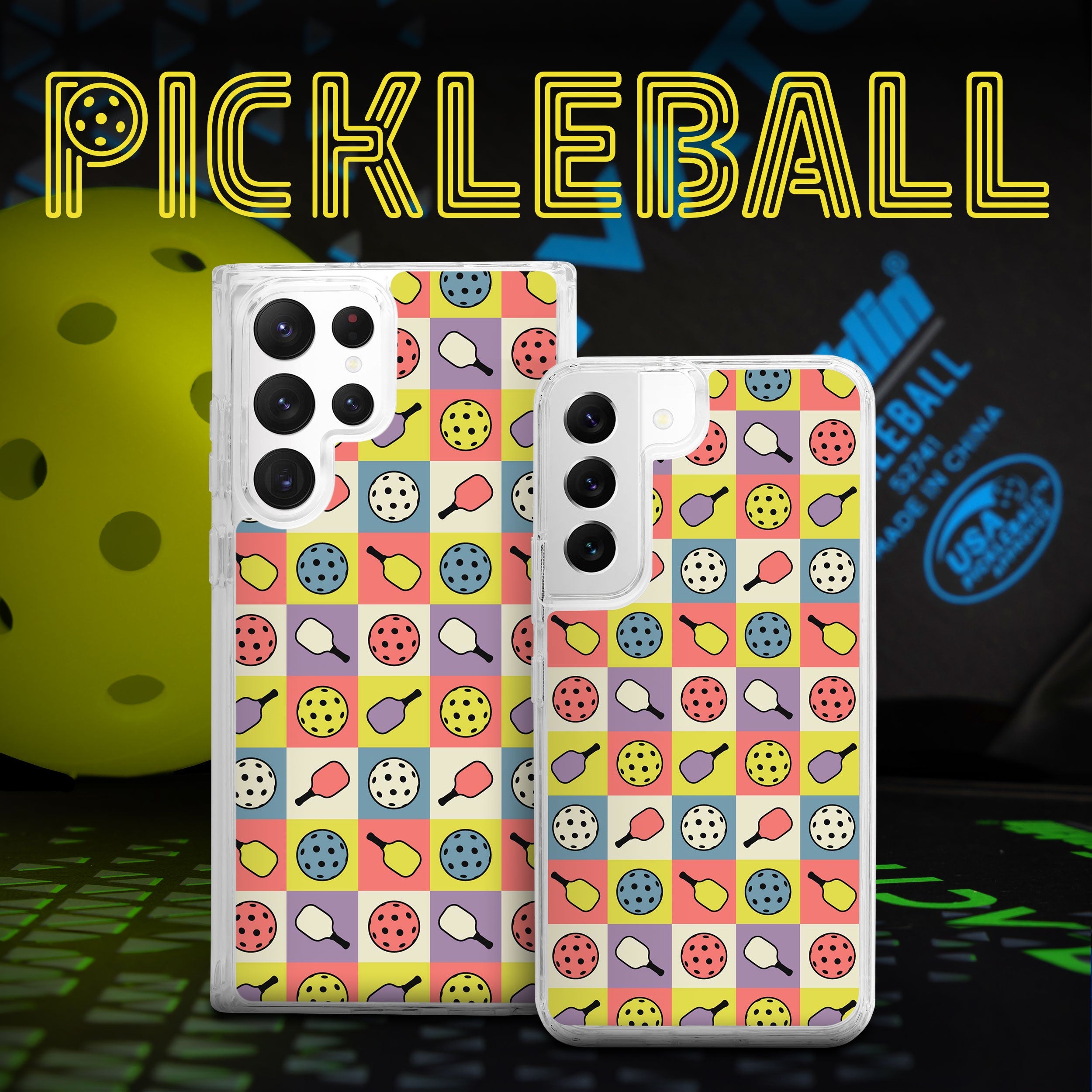 Pickleball HD Samsung Galaxy S22 Phone Case