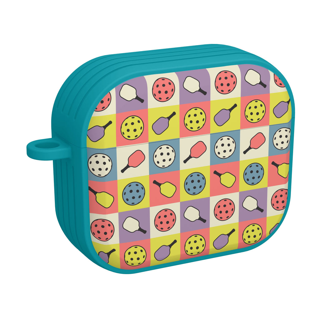 Pickleball Themed Protective HDX Case for Apple AirPods Gen 3