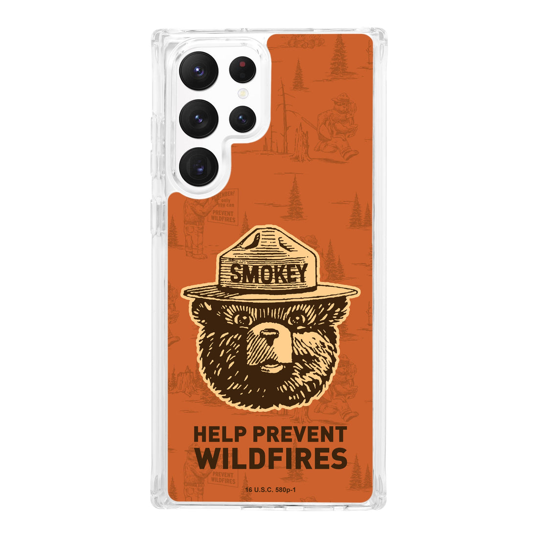 Smokey Bear Classic HD Samsung Galaxy S22 Phone Case