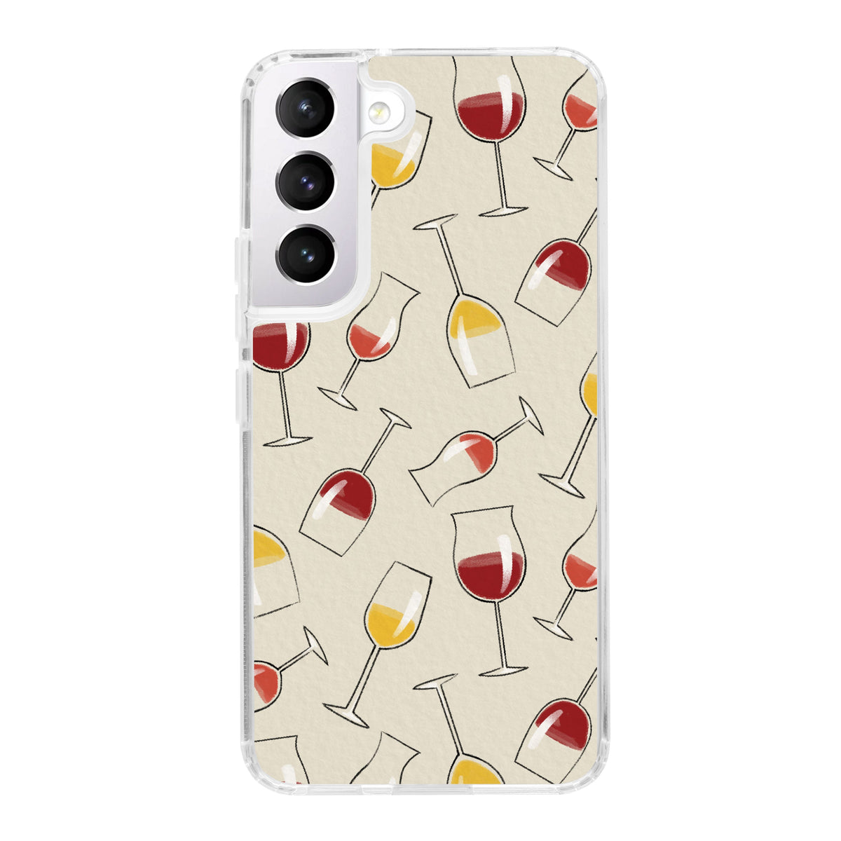Wine, Beer & Booze Print Case for Samsung Galaxy S22, S22+, S22 Ultra