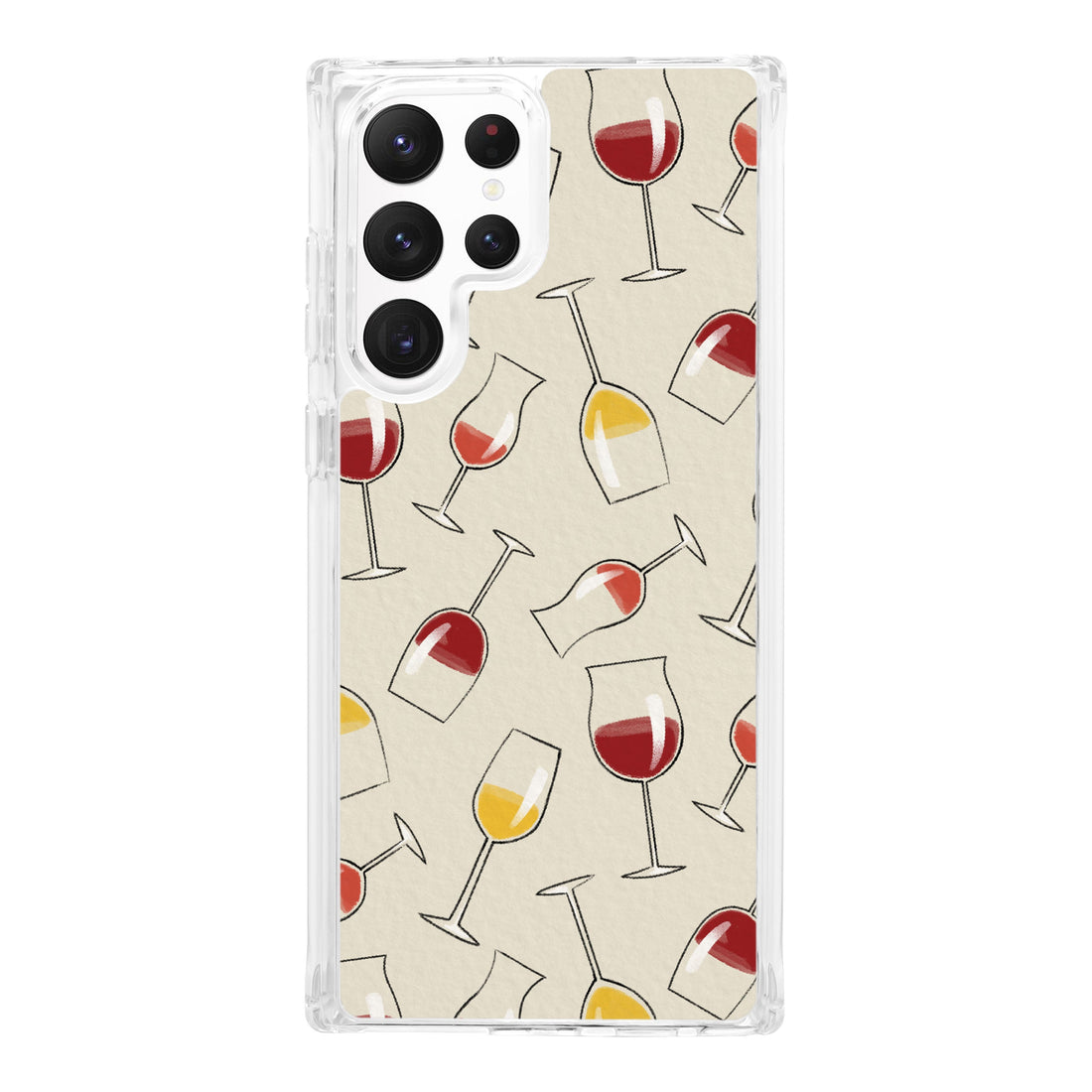 Wine, Beer & Booze Print Case for Samsung Galaxy S22, S22+, S22 Ultra