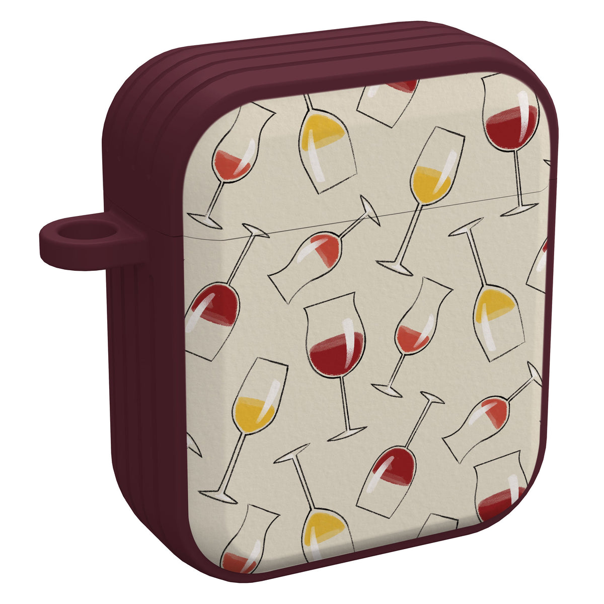 Wine Beer Booze HDX Protective Case for Apple AirPods Gen 1 2