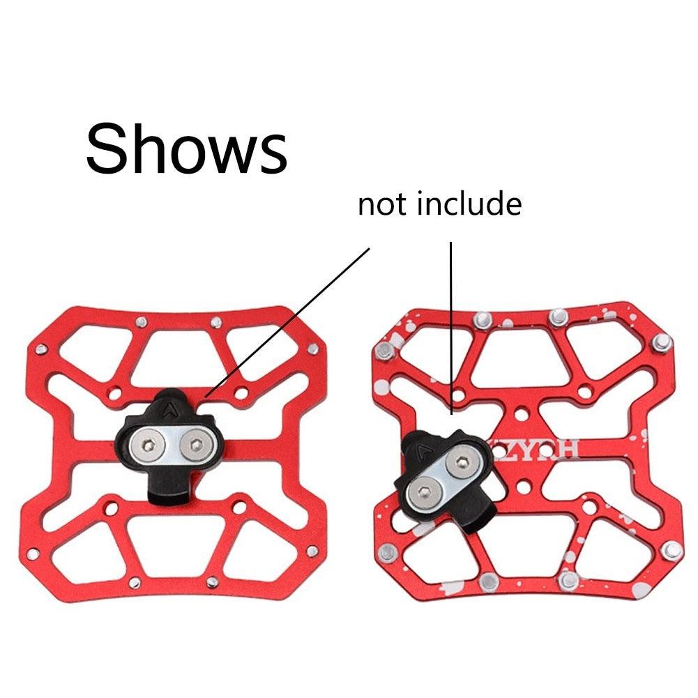 Universal Aluminum Alloy Bicycle Clipless Pedal Platform Adapters