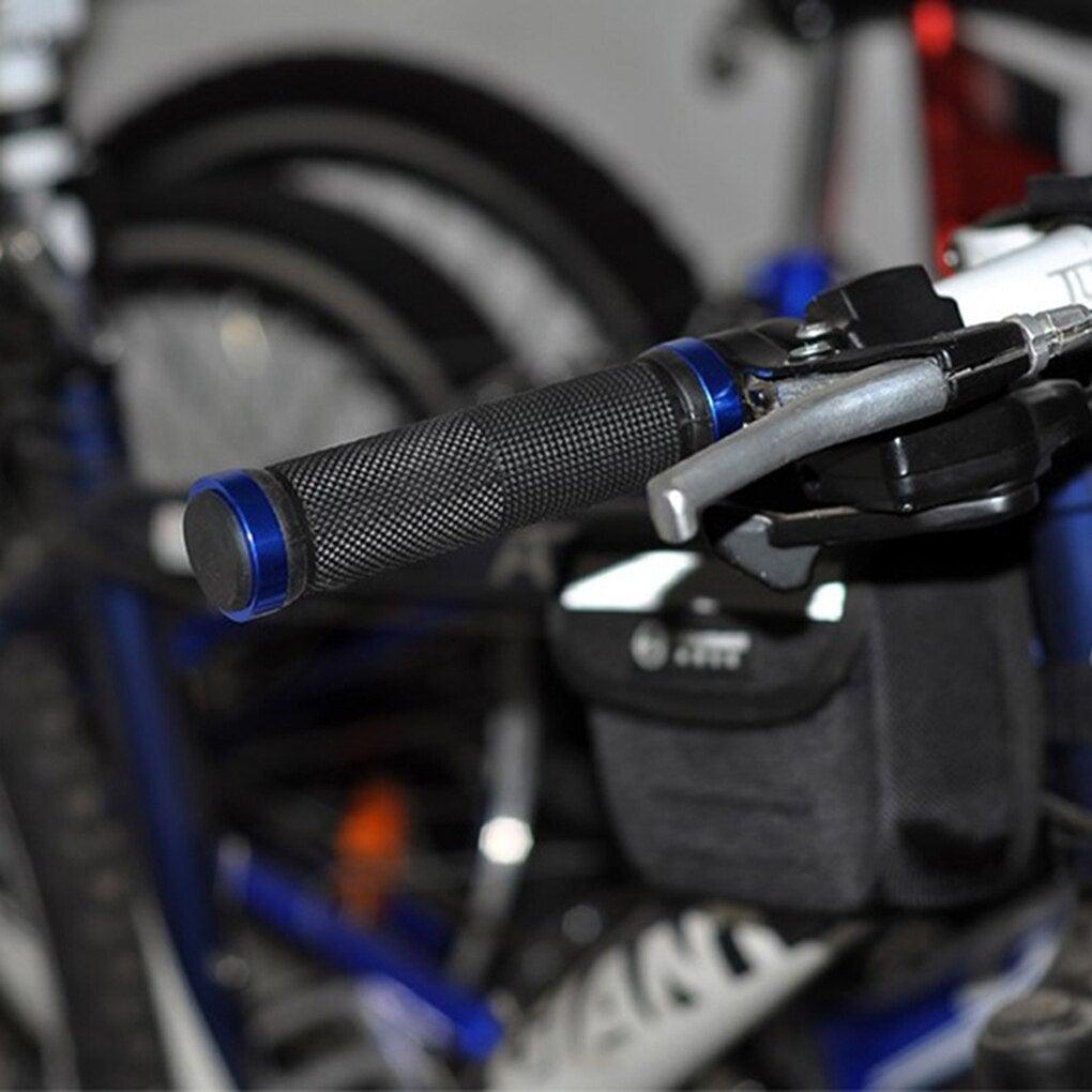 Ergonomic Anti-Skid Rubber Bike Handlebar Grips with Lock-On