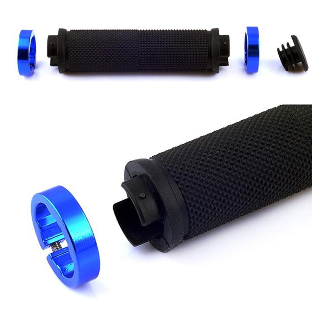 Ergonomic Anti-Skid Rubber Bike Handlebar Grips with Lock-On