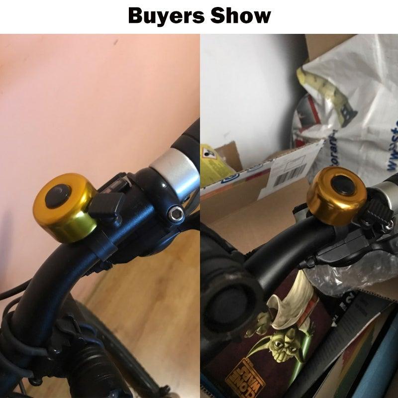 Classic Retro Copper Bicycle Bell - Minimalist Safety Alarm
