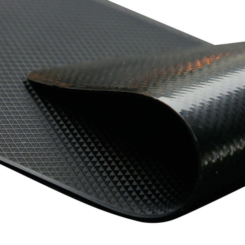 Minimalist Black Non-Slip Car Dashboard Mat & Phone Grip Pad
