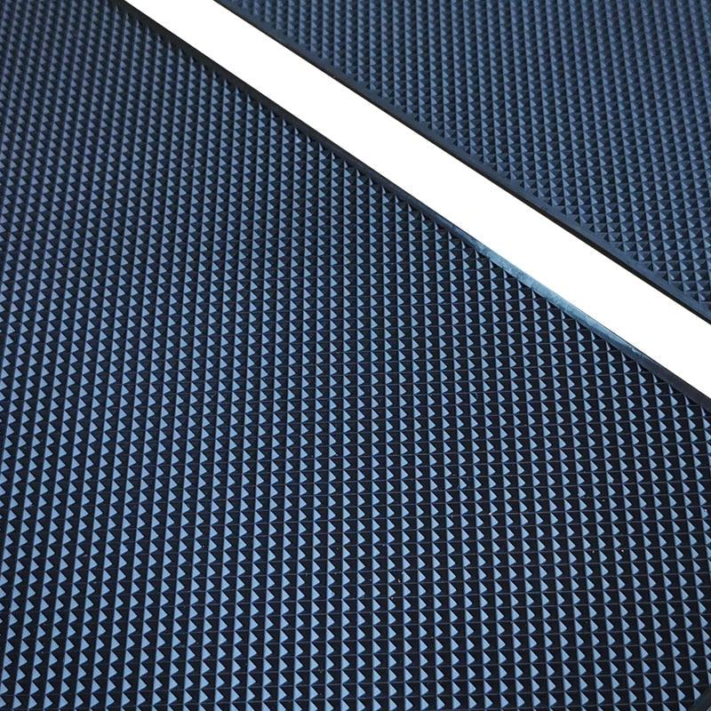 Minimalist Black Non-Slip Car Dashboard Mat & Phone Grip Pad