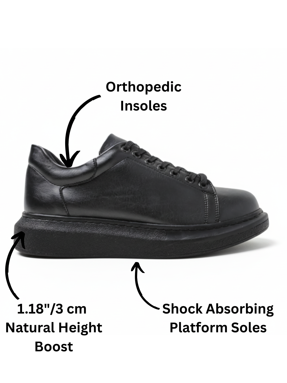 Women's Pluto Onyx Black