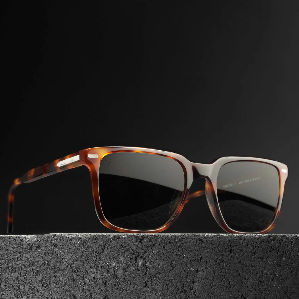 The Cooper Square Sunglasses in Rye Tort - Classic Polarized Frame