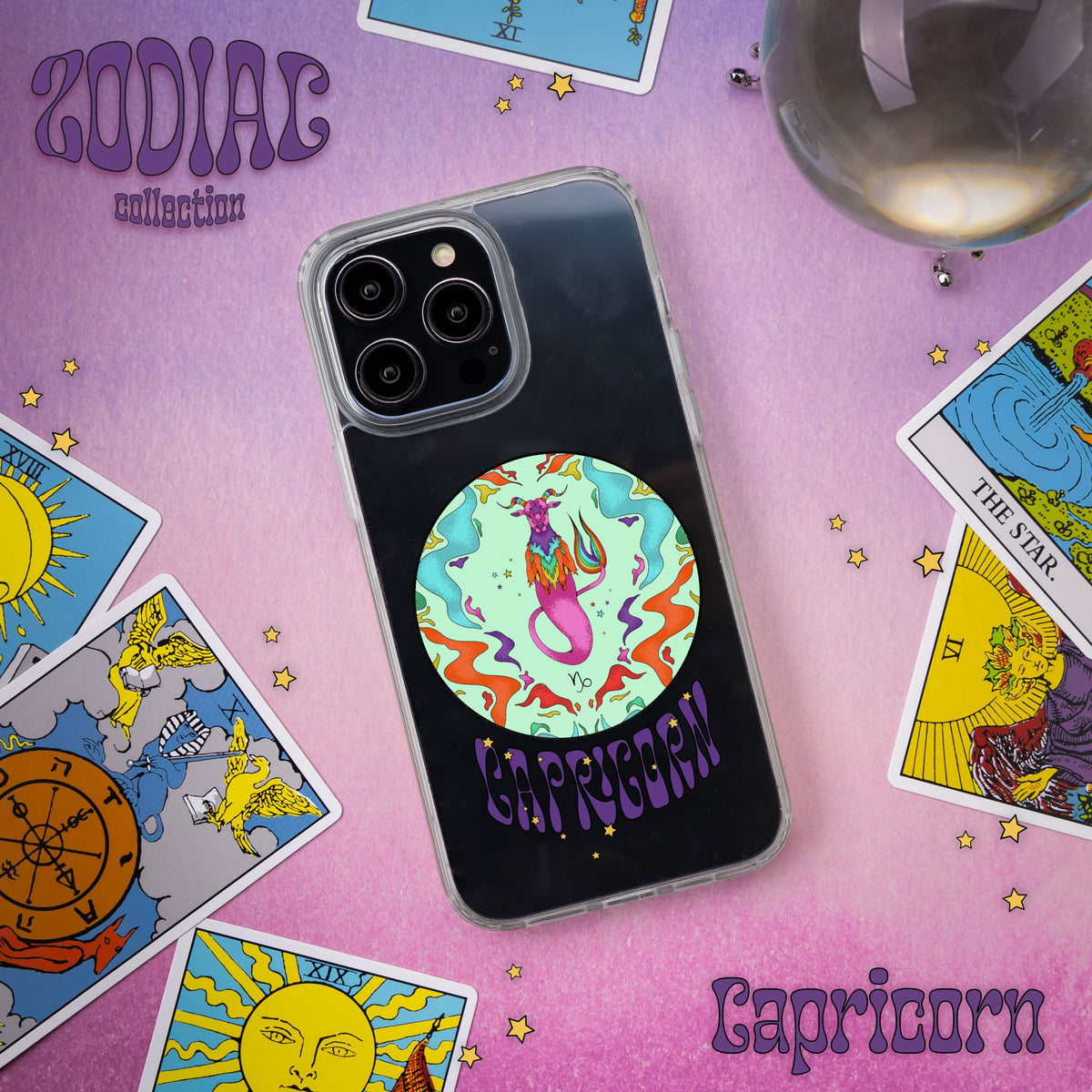 Zodiac Constellation Mag-Safe Phone Case for iPhone 15
