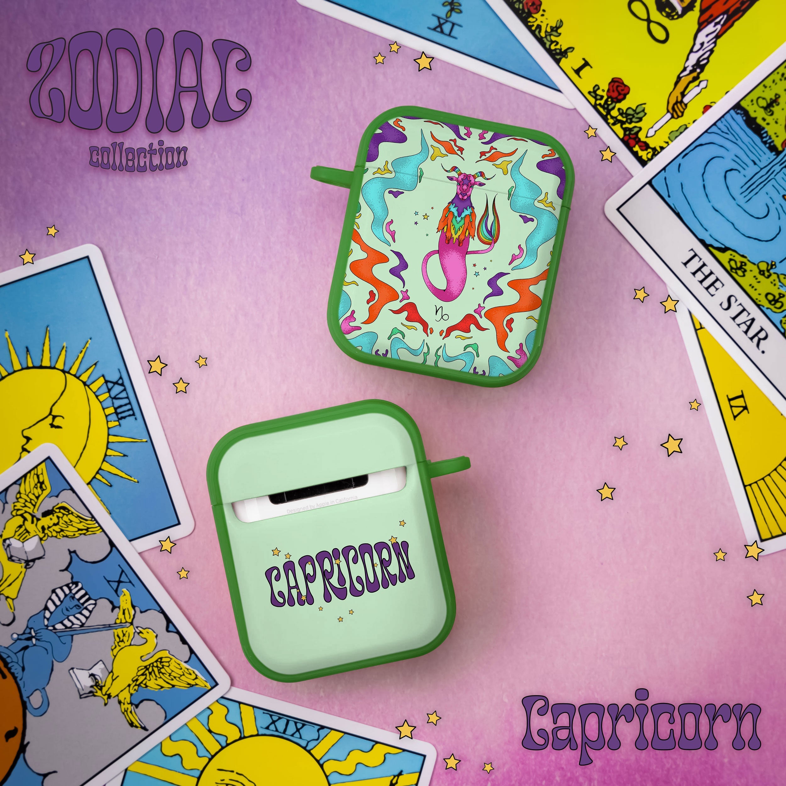 Zodiac Collection Protective Case for Apple AirPods Gen 1 & 2 - Image 8