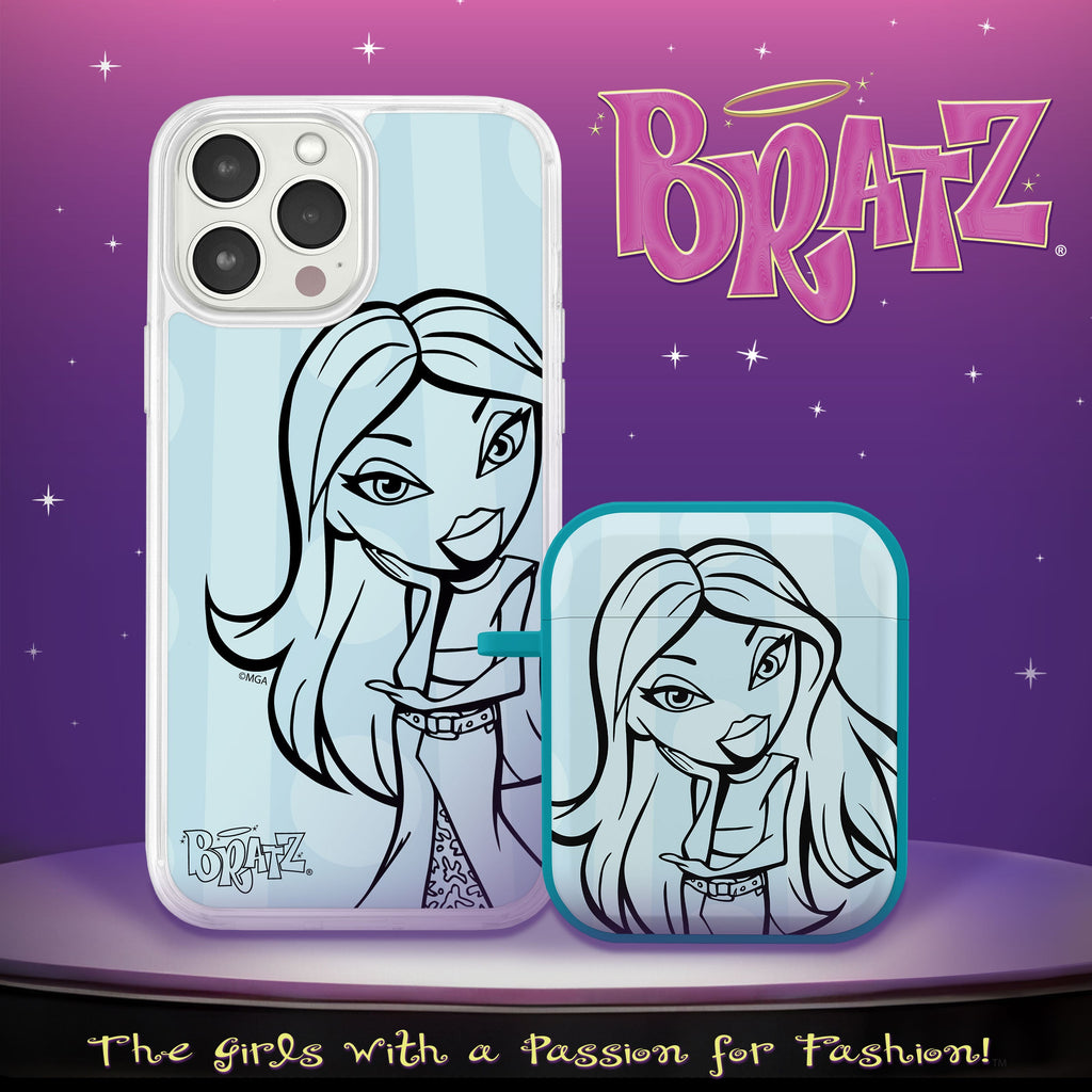 Bratz® Passion For Fashion HD Apple iPhone 14 Mag-Safe Phone Case and AirPods Gen 1 & 2 Combo Package