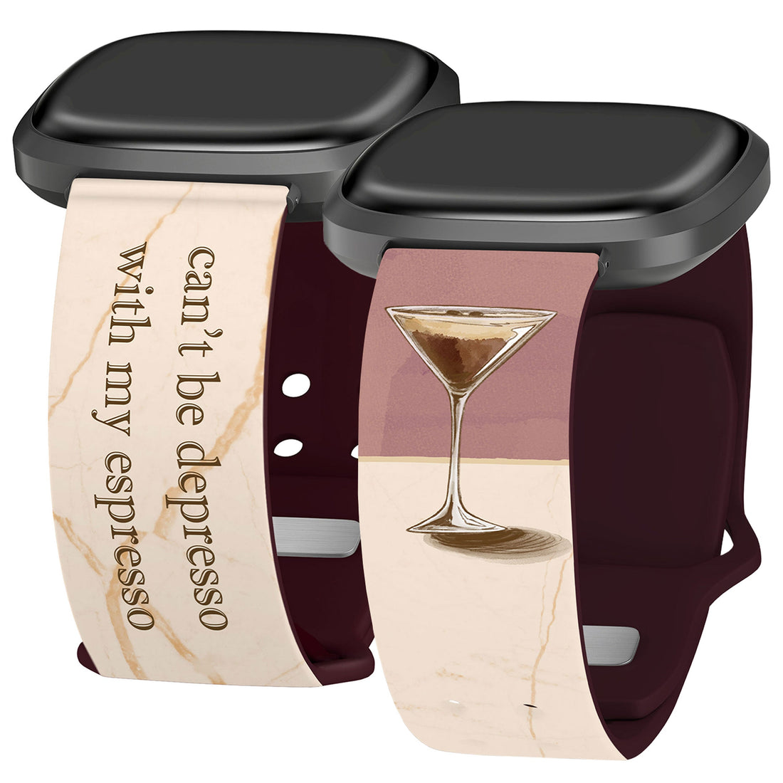 Wine Beer & Booze Champagne Watch Band for Fitbit Versa 3 Sense