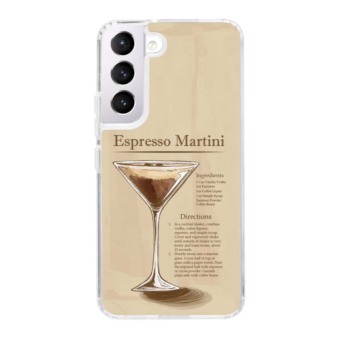 Wine, Beer & Booze Print Case for Samsung Galaxy S22, S22+, S22 Ultra