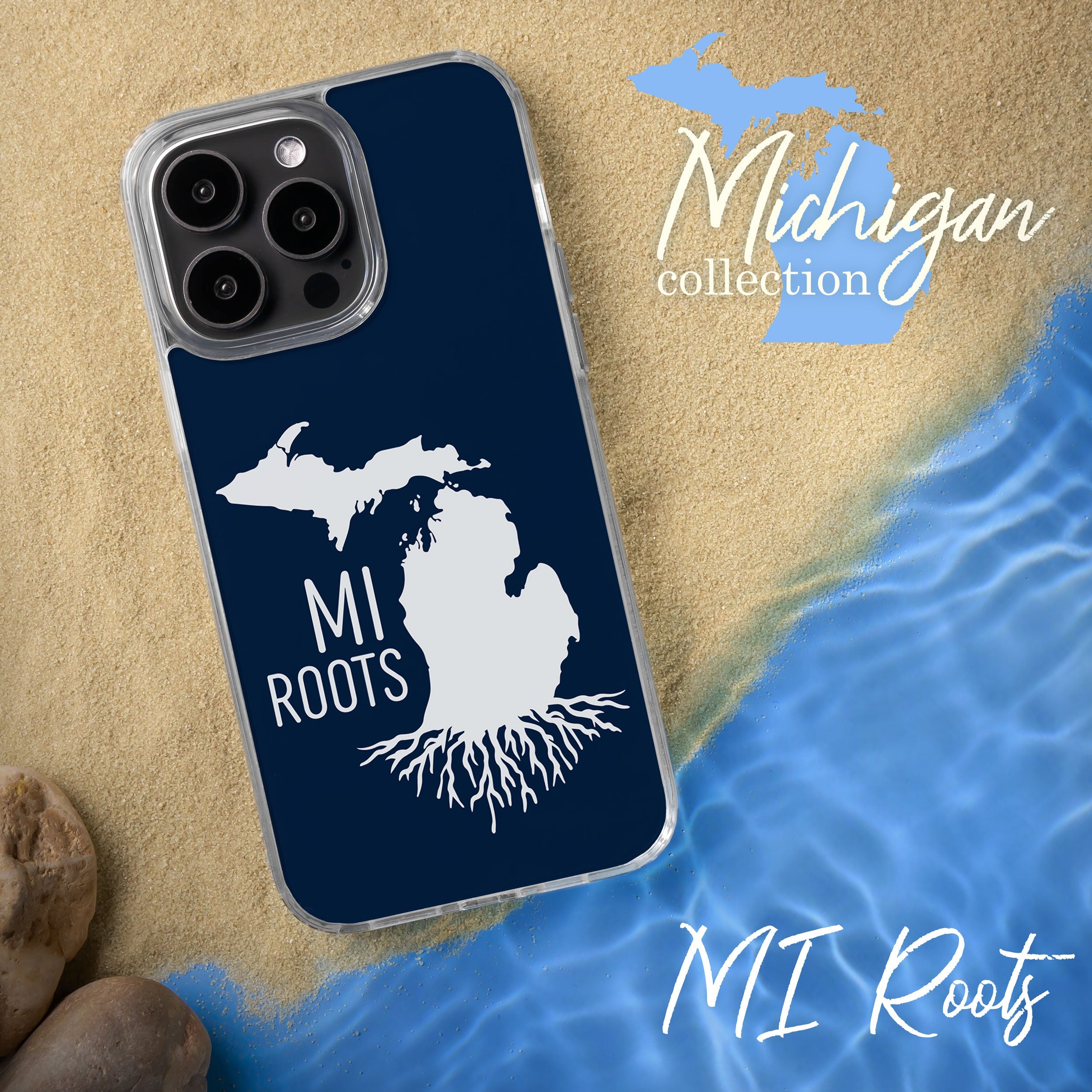 Michigan HD Apple iPhone 15 Series Mag-Safe Phone Case