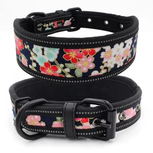 Reflective Adjustable Pet Collar for Small, Medium and Large Dogs