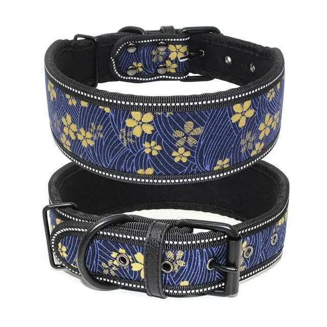 Reflective Adjustable Pet Collar for Small, Medium and Large Dogs