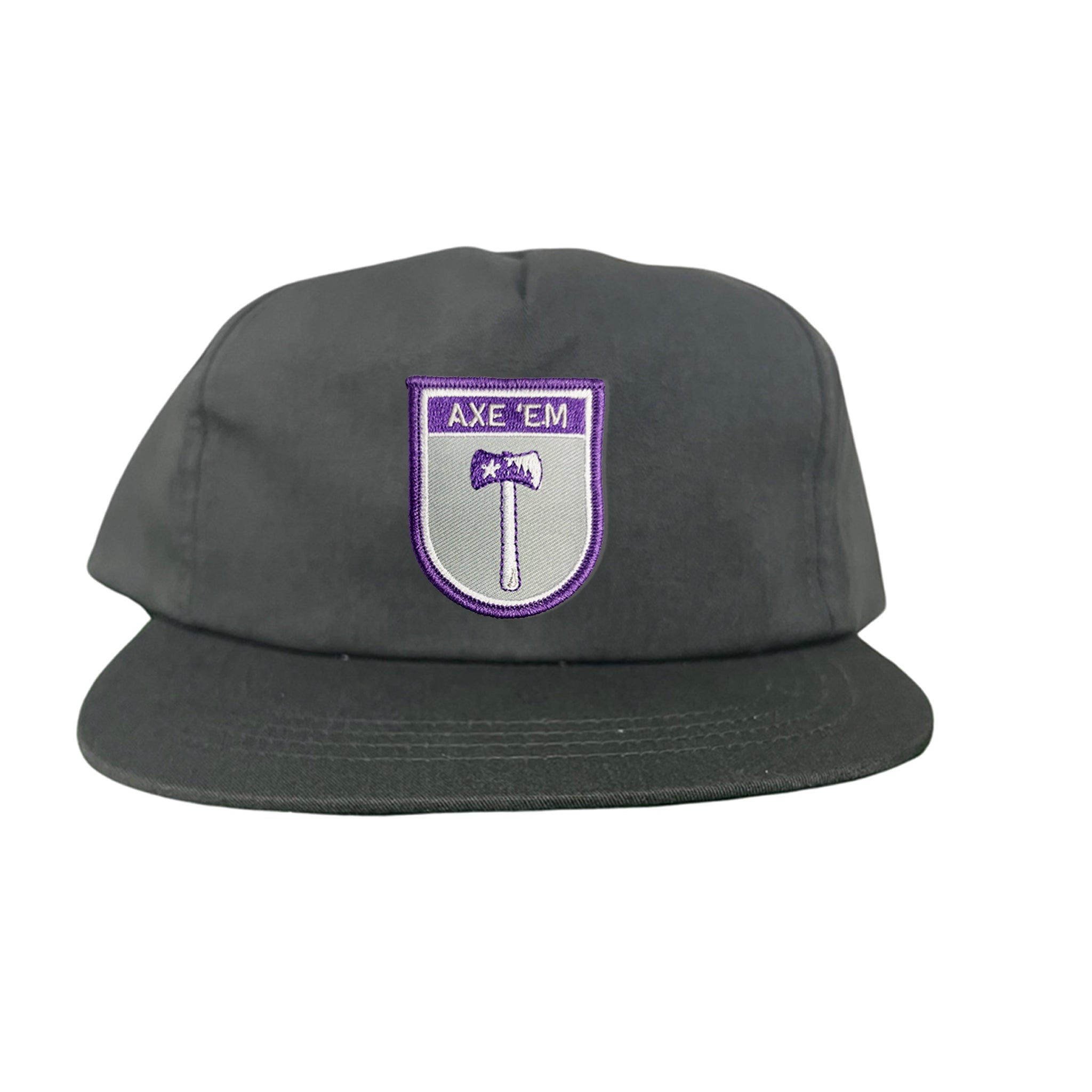 SFA Lumberjacks Axe'em Shield Mesh Snapback Curved Bill Hat