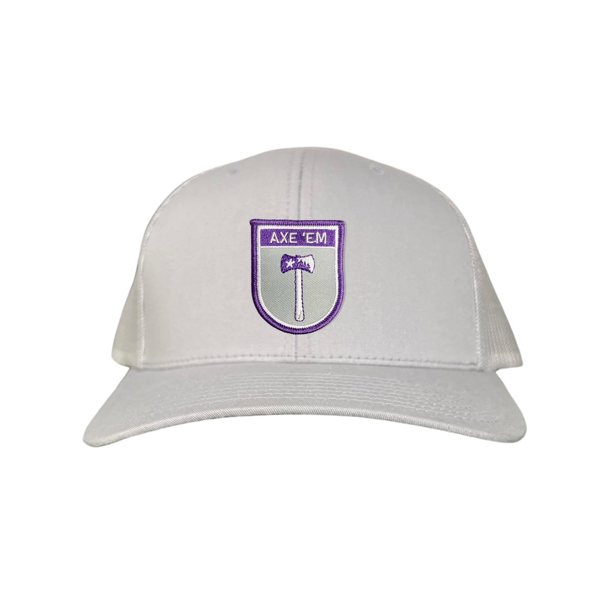 SFA Lumberjacks Axe'em Shield Mesh Snapback Curved Bill Hat