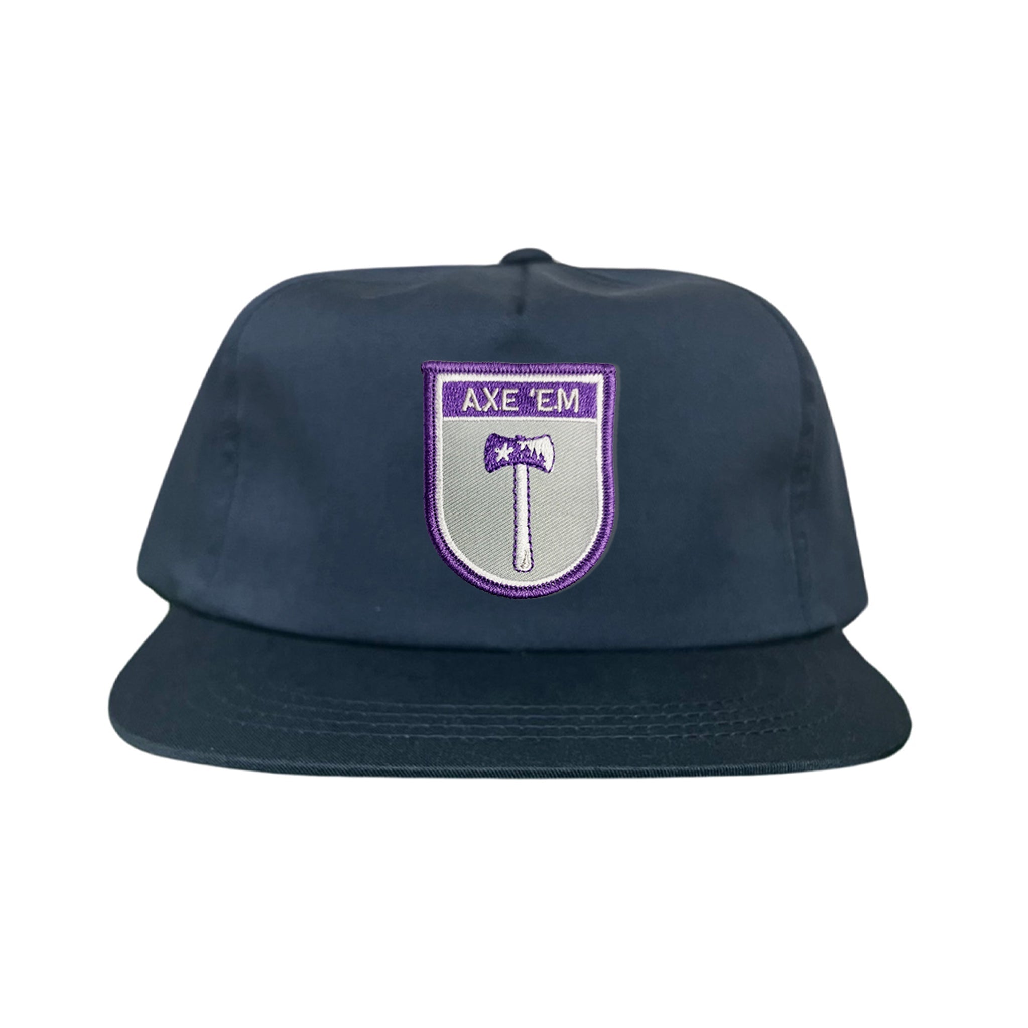 SFA Lumberjacks Axe'em Shield Mesh Snapback Curved Bill Hat