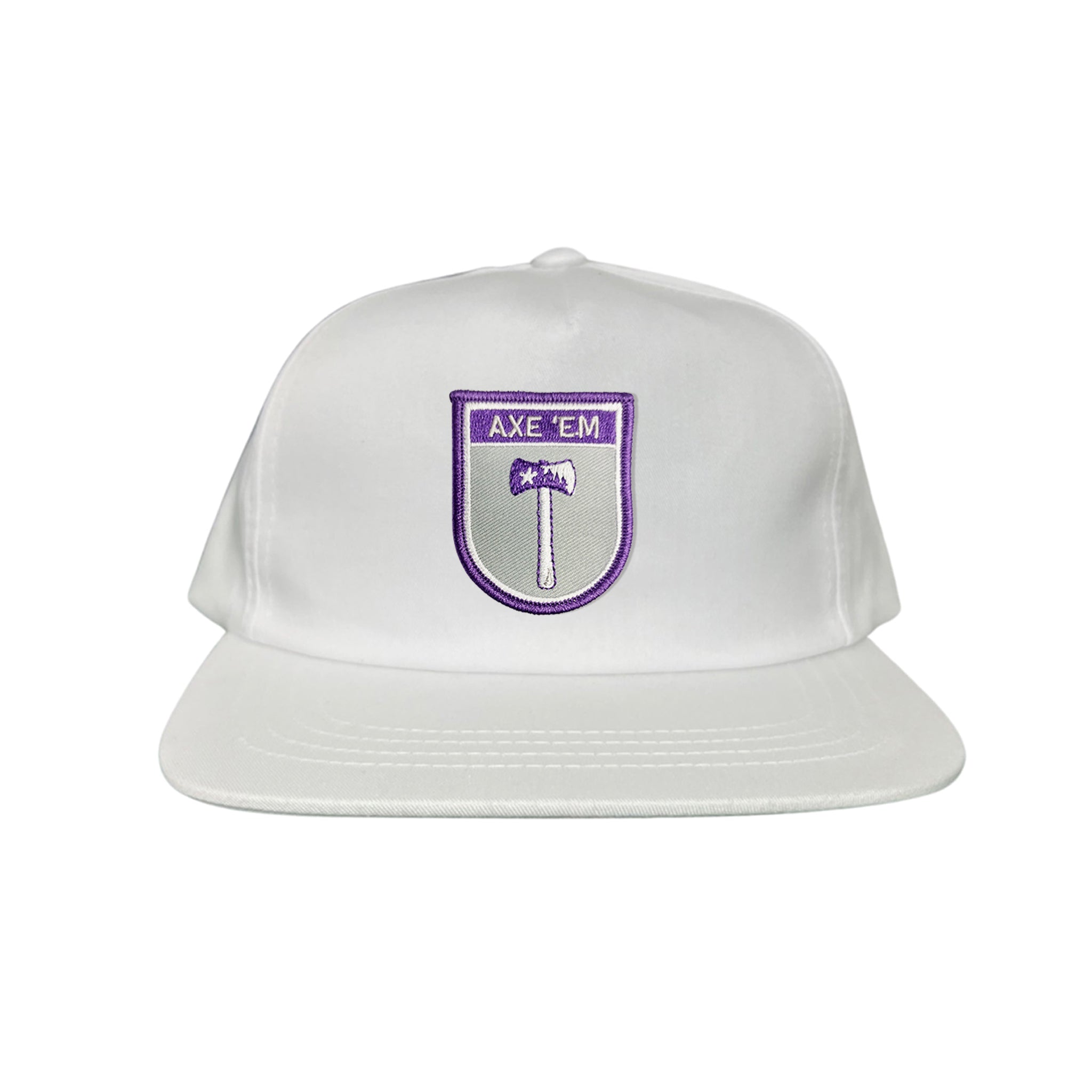 SFA Lumberjacks Axe'em Shield Mesh Snapback Curved Bill Hat