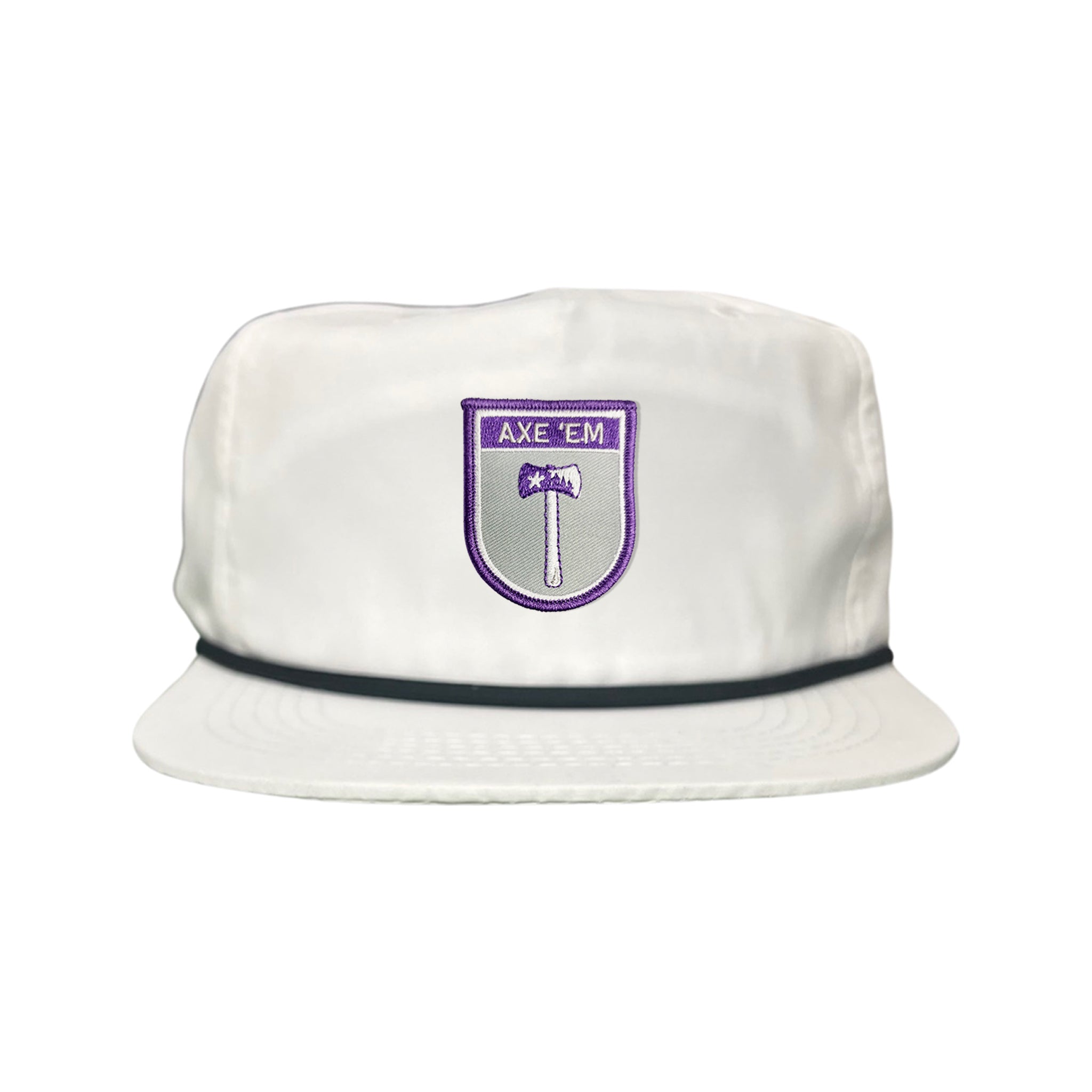 SFA Lumberjacks Axe'em Shield Mesh Snapback Curved Bill Hat