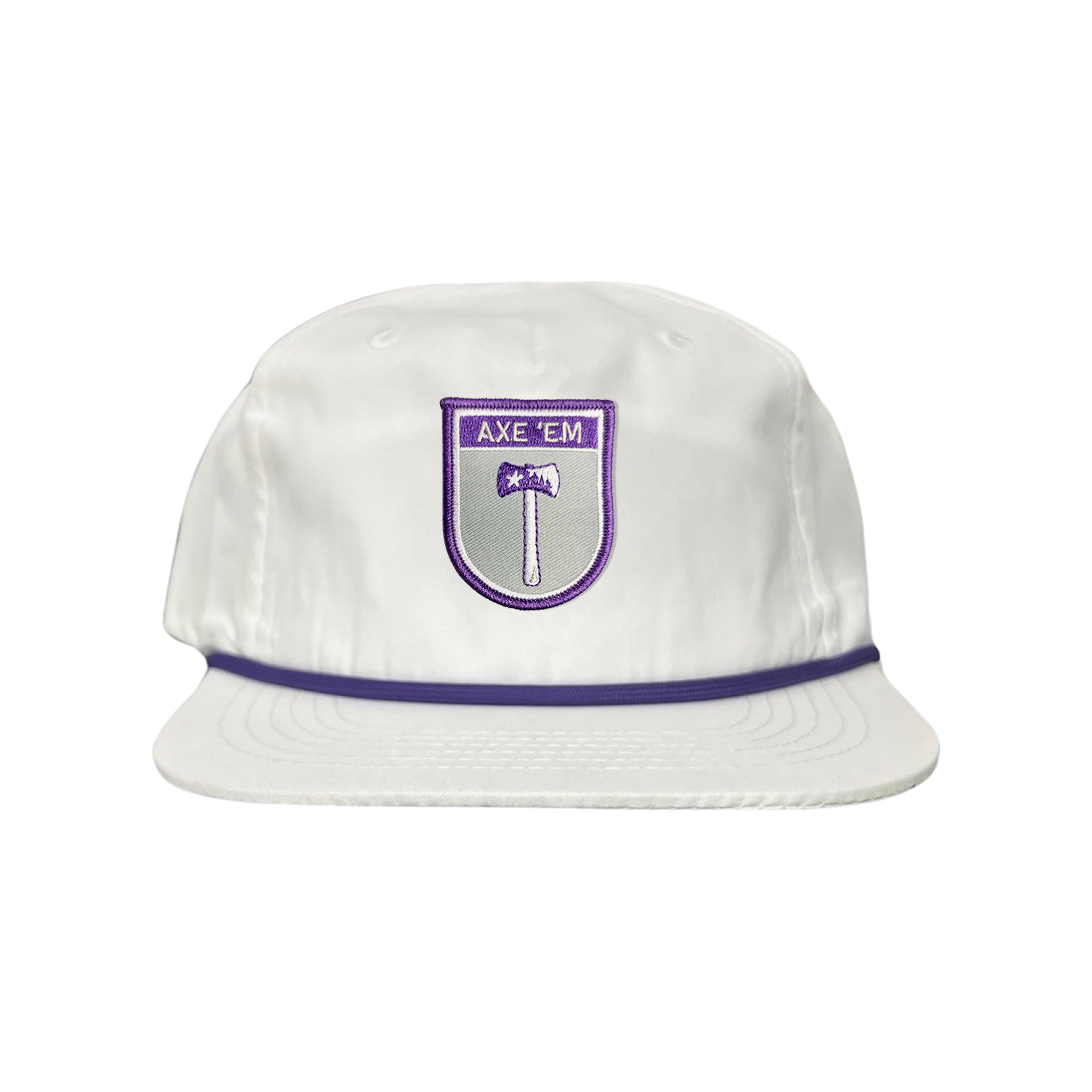 SFA Lumberjacks Axe'em Shield Mesh Snapback Curved Bill Hat