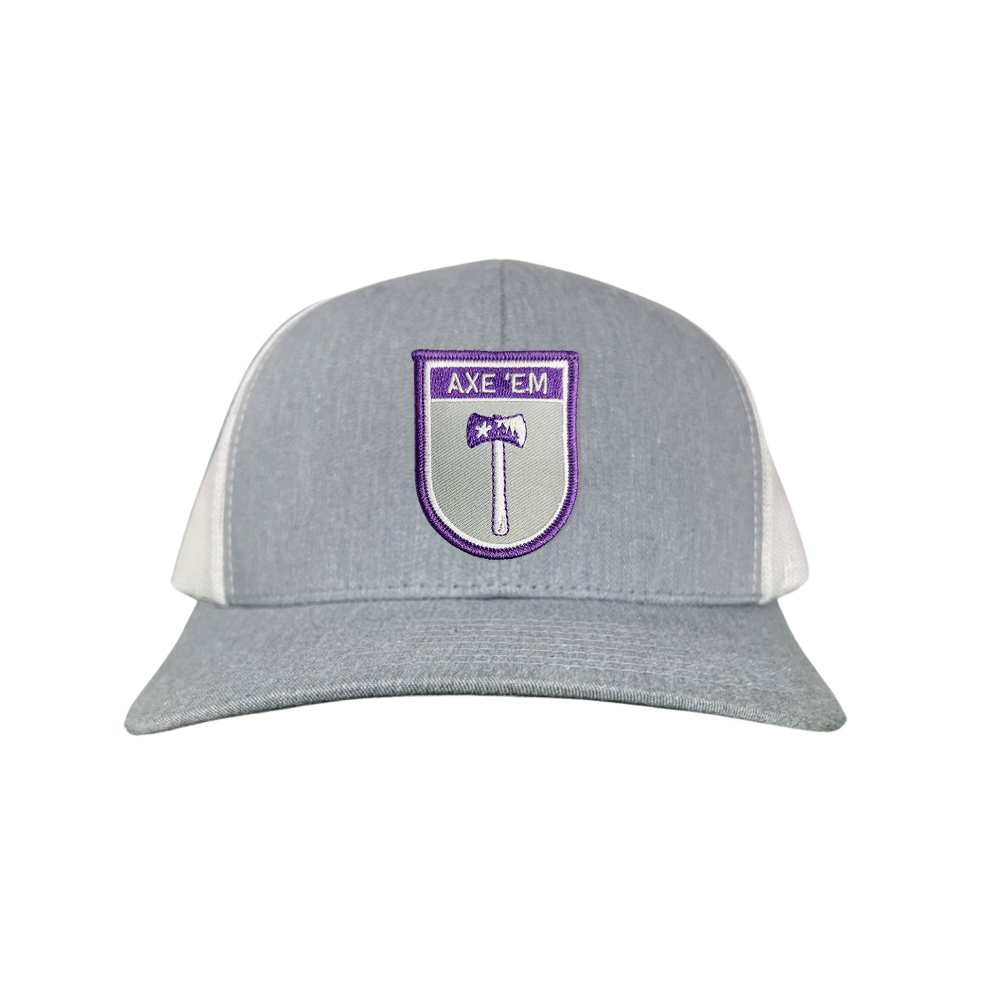 SFA Lumberjacks Axe'em Shield Mesh Snapback Curved Bill Hat