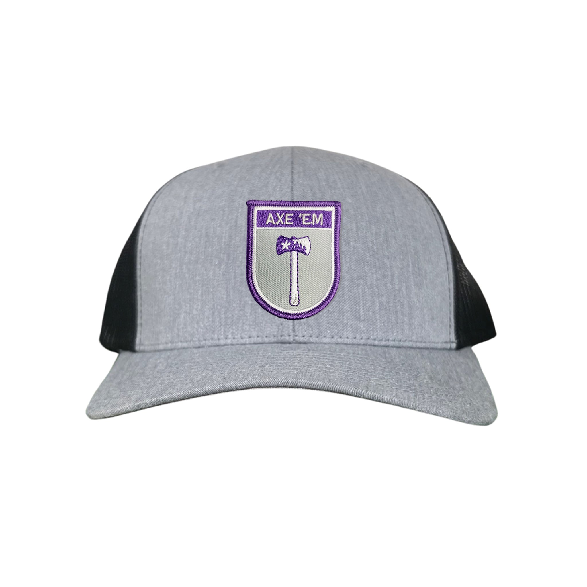 SFA Lumberjacks Axe'em Shield Mesh Snapback Curved Bill Hat