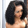 Full Lace Human Hair Wig in Natural Black