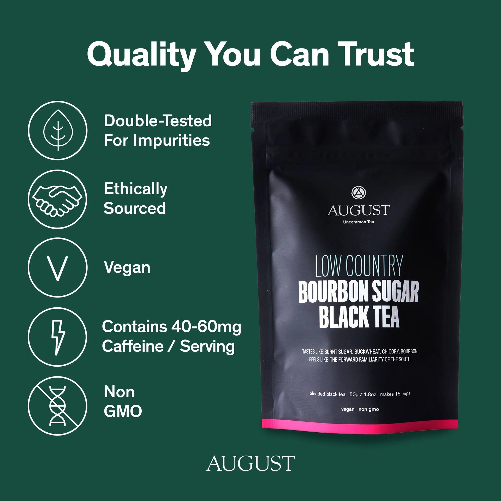 Low Country Bourbon Sugar Black Tea Blend for Morning - Image 5