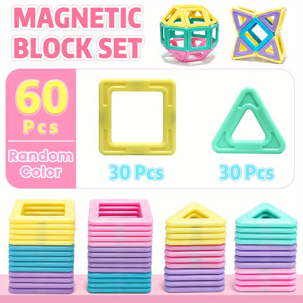 Magnetic Building Blocks Fun STEM Learning