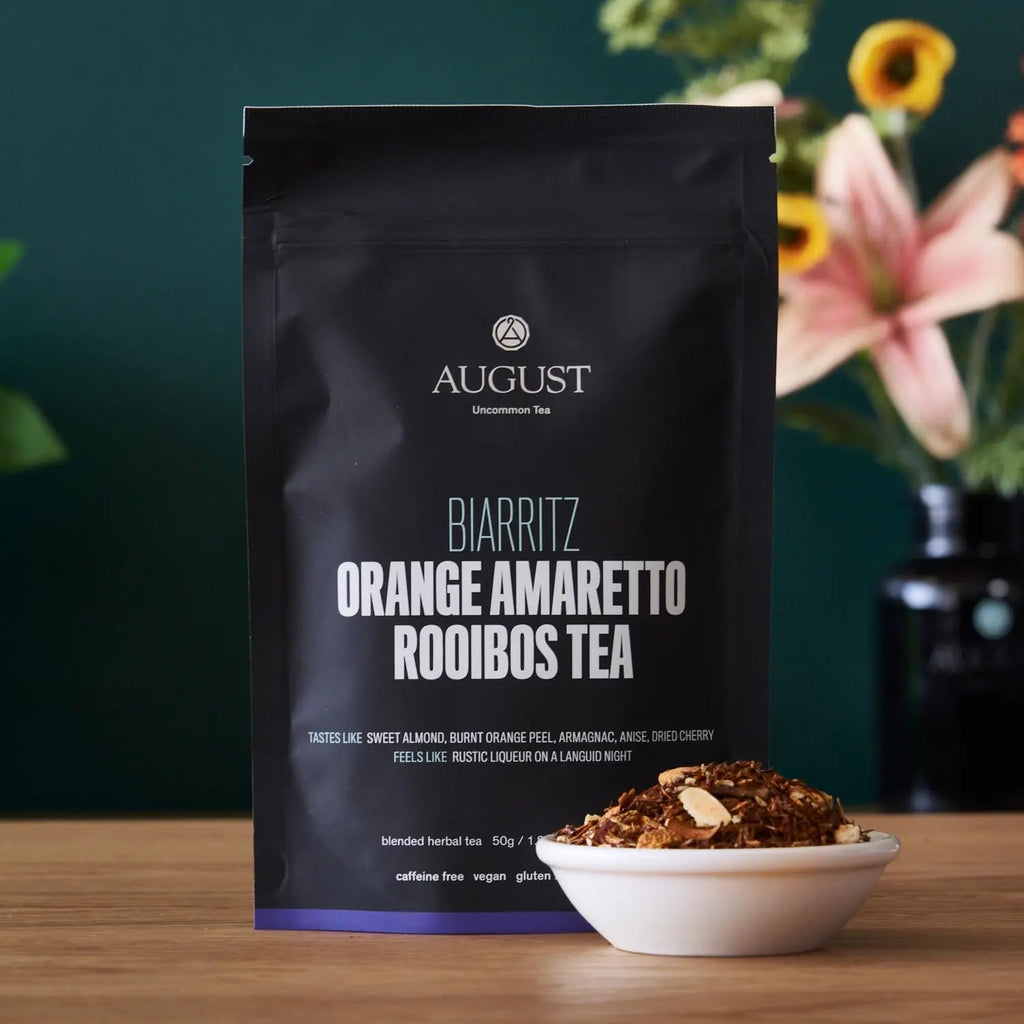 Biarritz Orange Amaretto Rooibos Herbal Tea Blend - Image 2