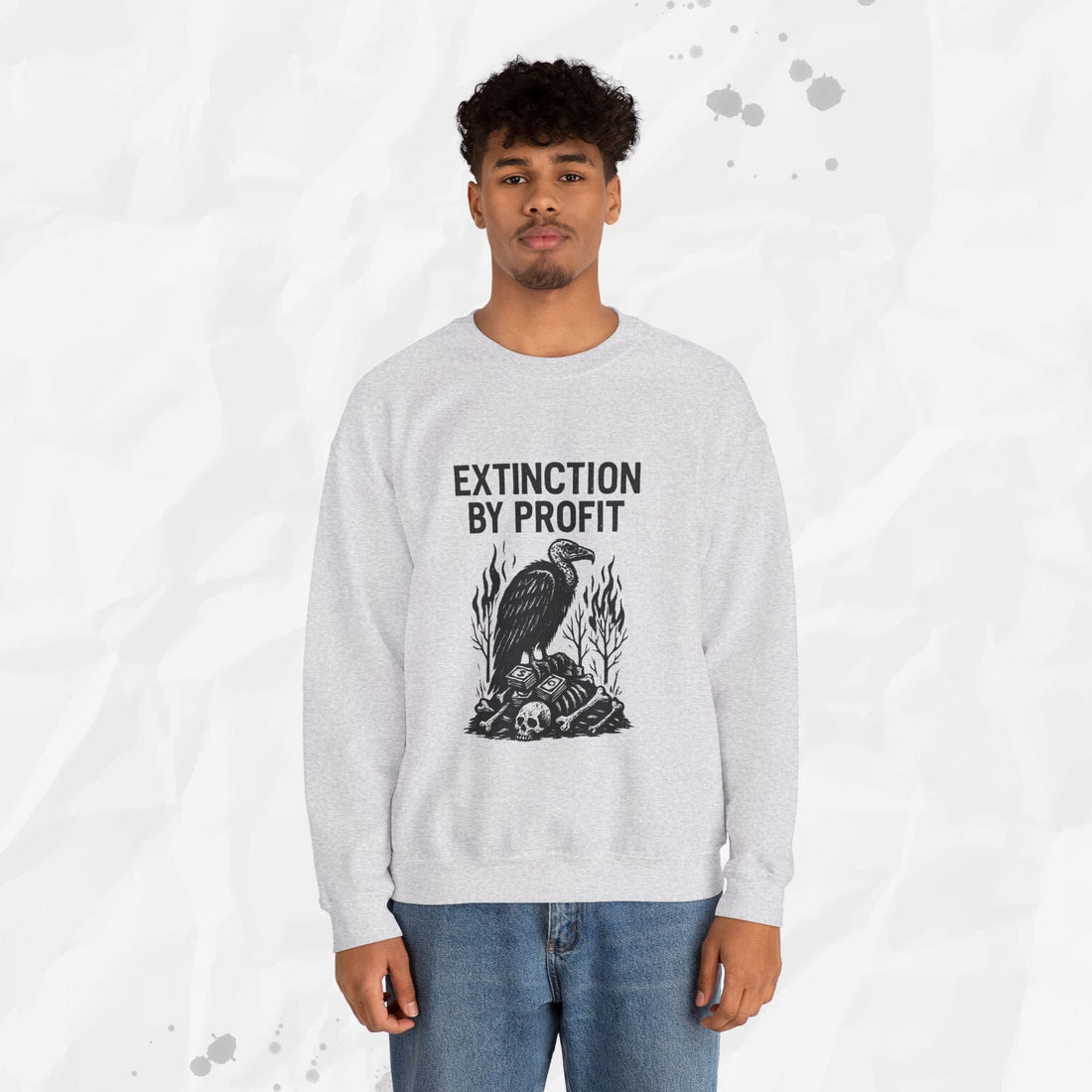 Extinction by Profit - Crewneck Sweatshirt
