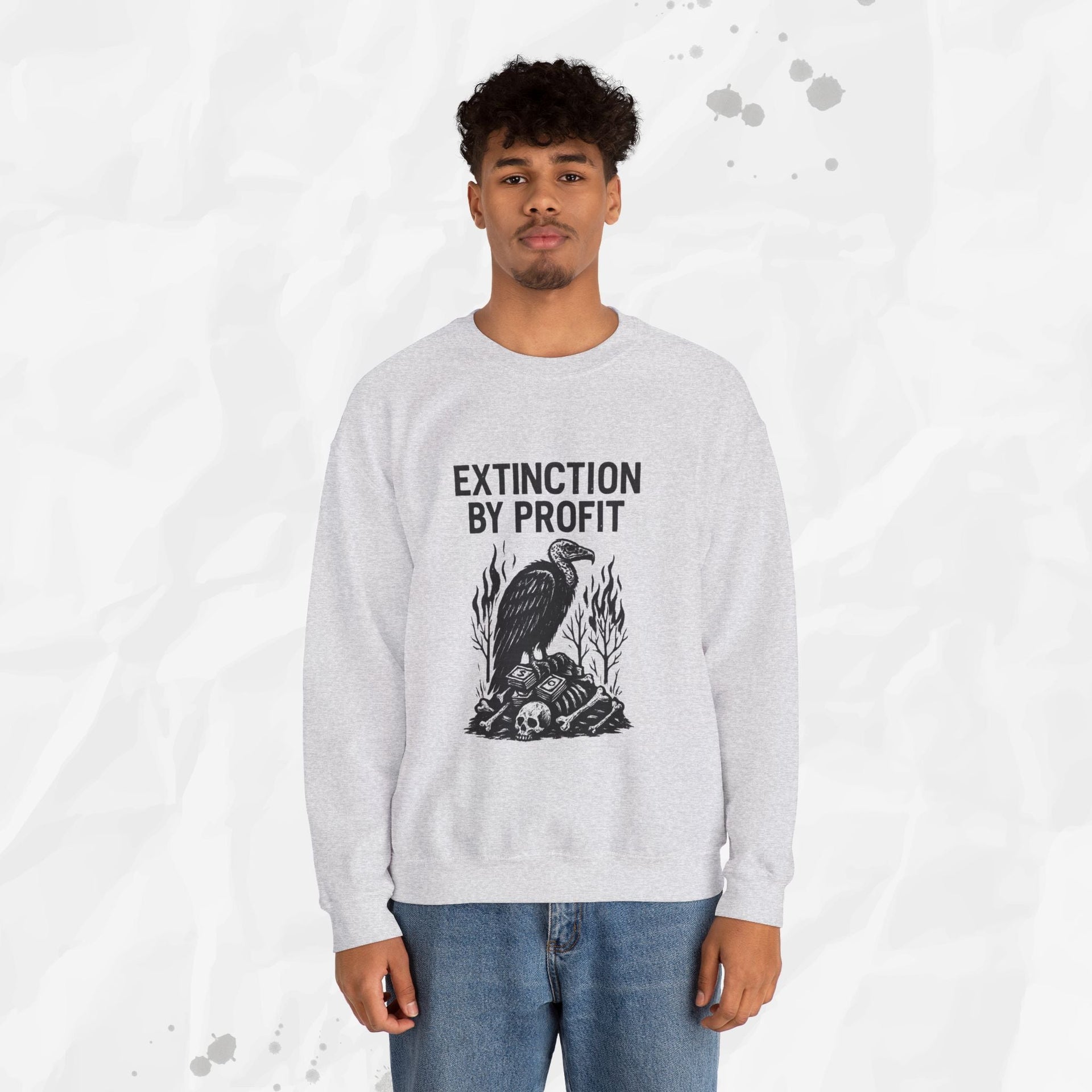 Extinction by Profit - Crewneck Sweatshirt